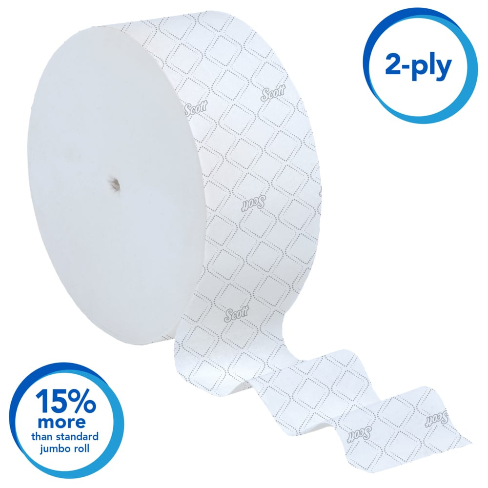 Scott Essential Toilet Paper, Jumbo Size