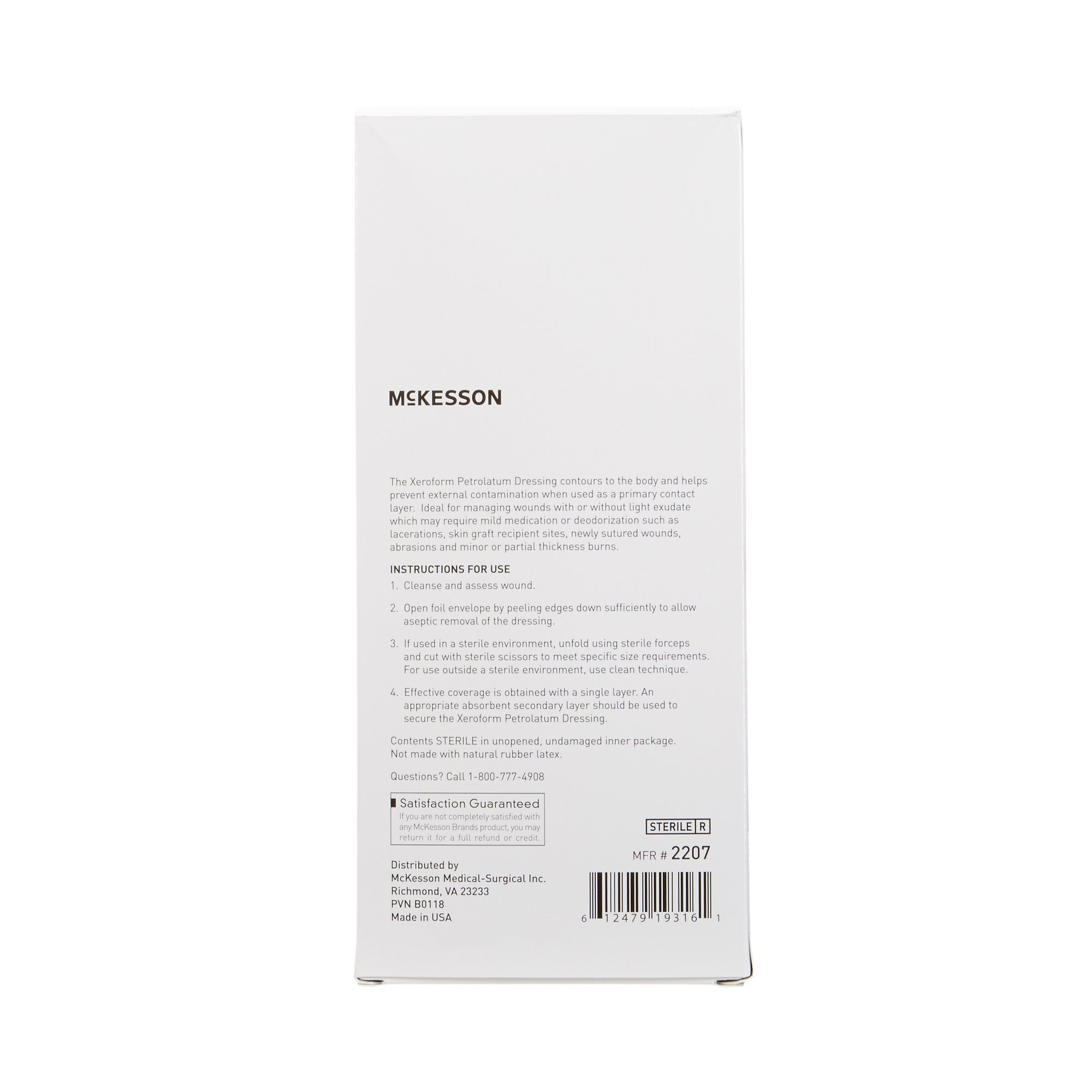 McKesson Xeroform Petrolatum Dressing