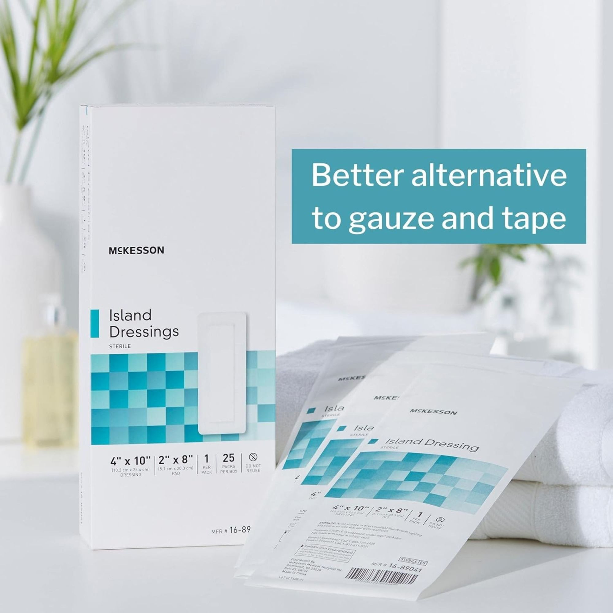 McKesson Adhesive Dressing, Rectangle