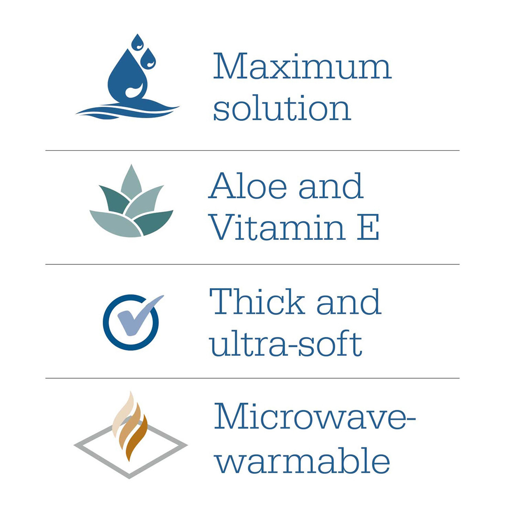 Stryker Sage Comfort Bath Premium Heavyweight Bath Wipes