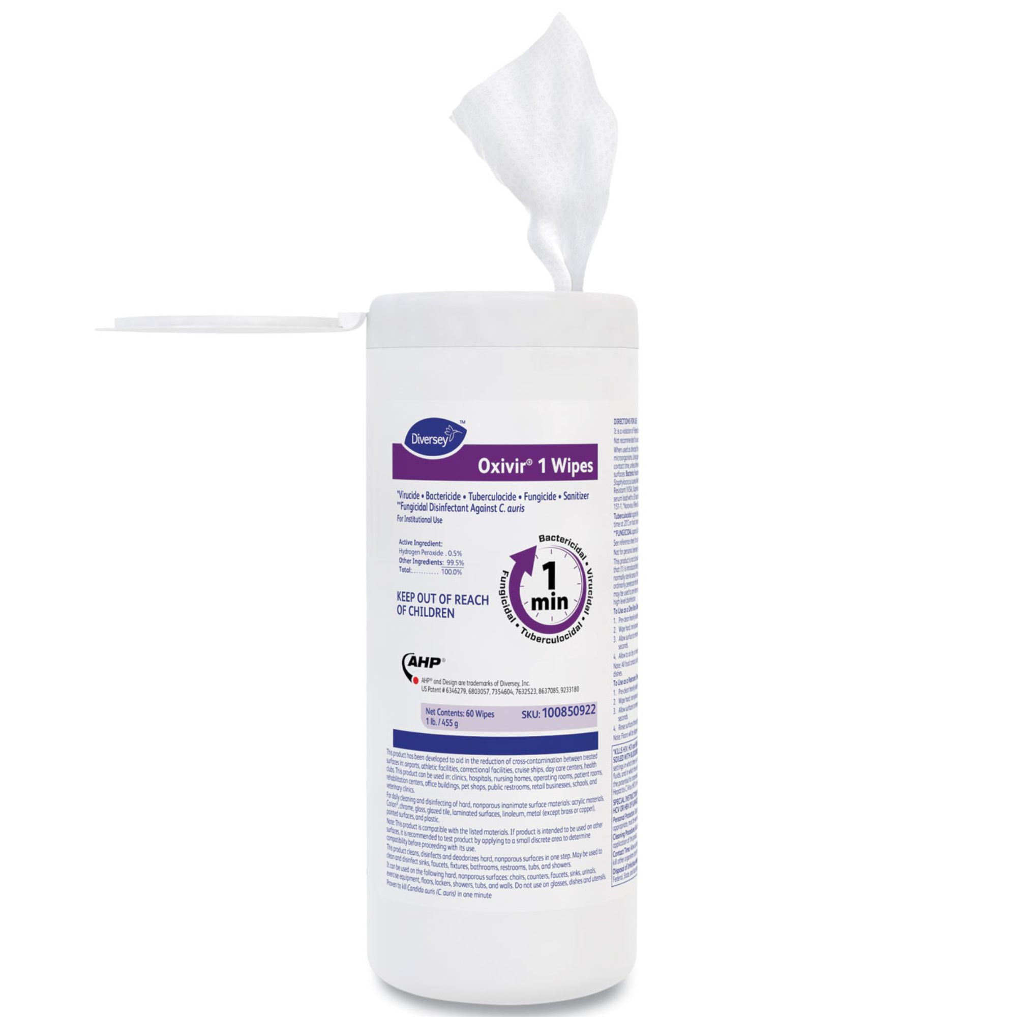 Oxivir 1 Surface Disinfectant Wipes