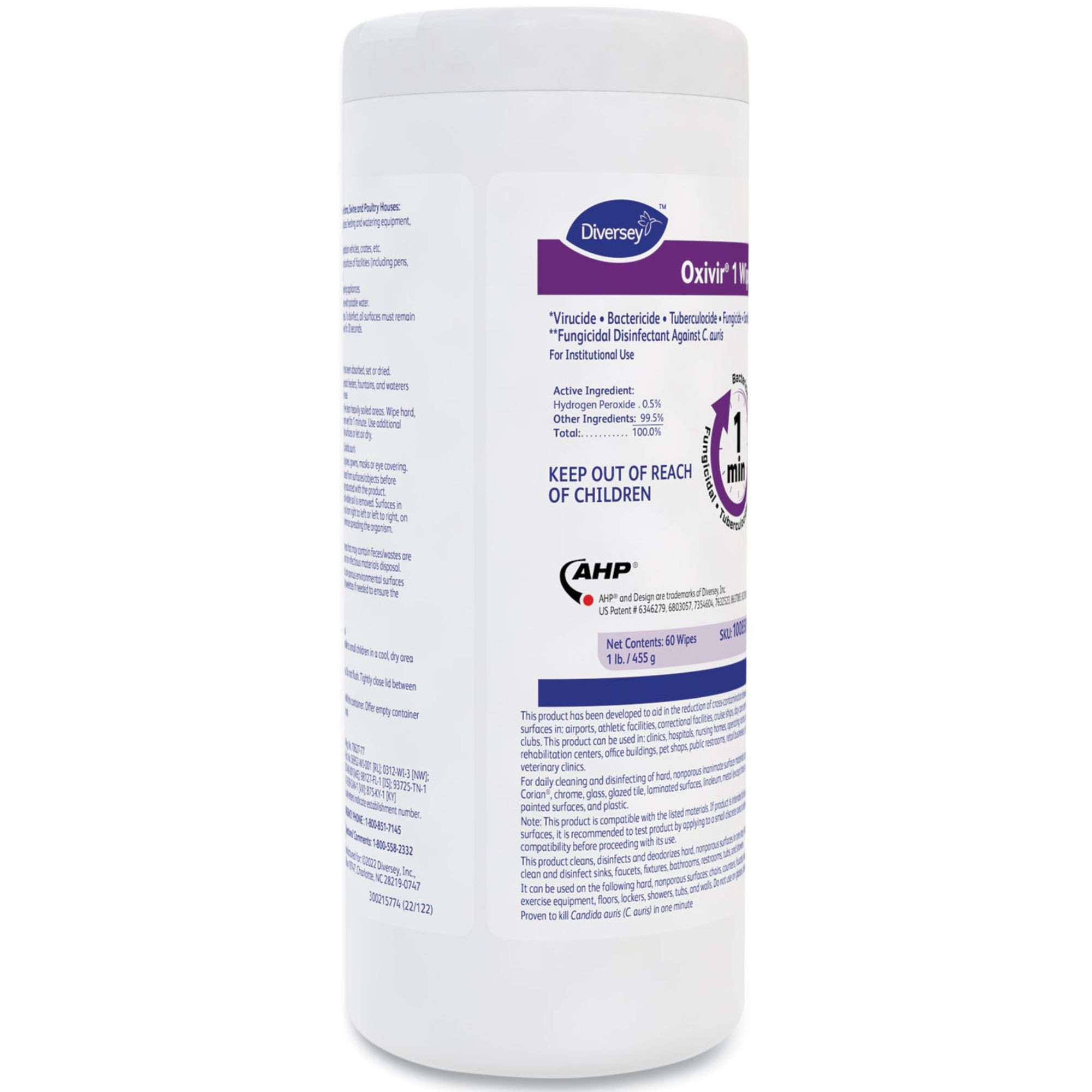 Oxivir 1 Surface Disinfectant Wipes