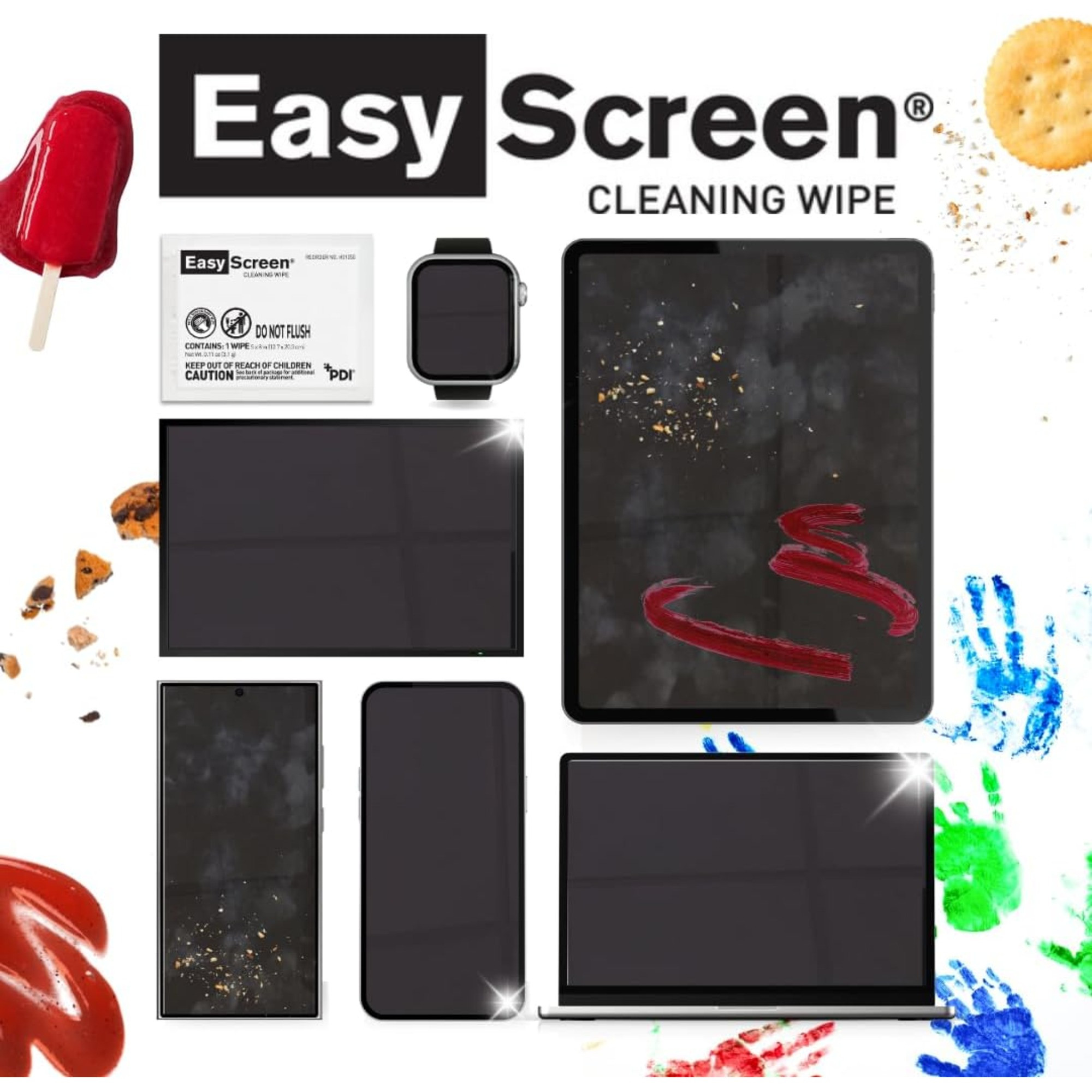 Easy Screen Surface Cleaner Wipe