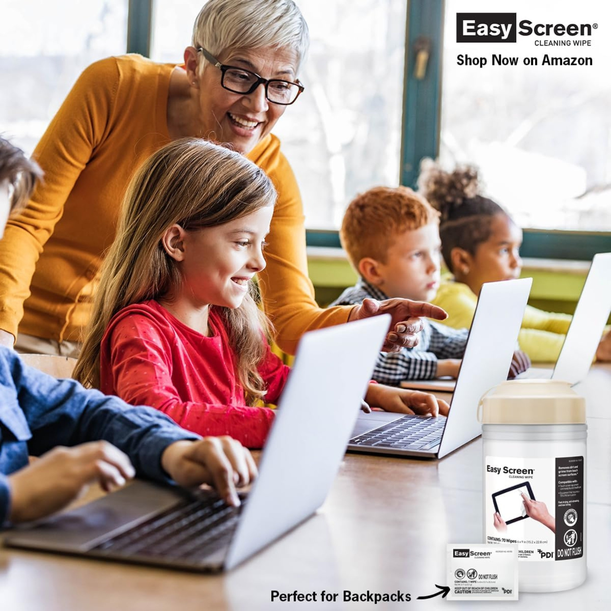 Easy Screen Surface Cleaner Wipe