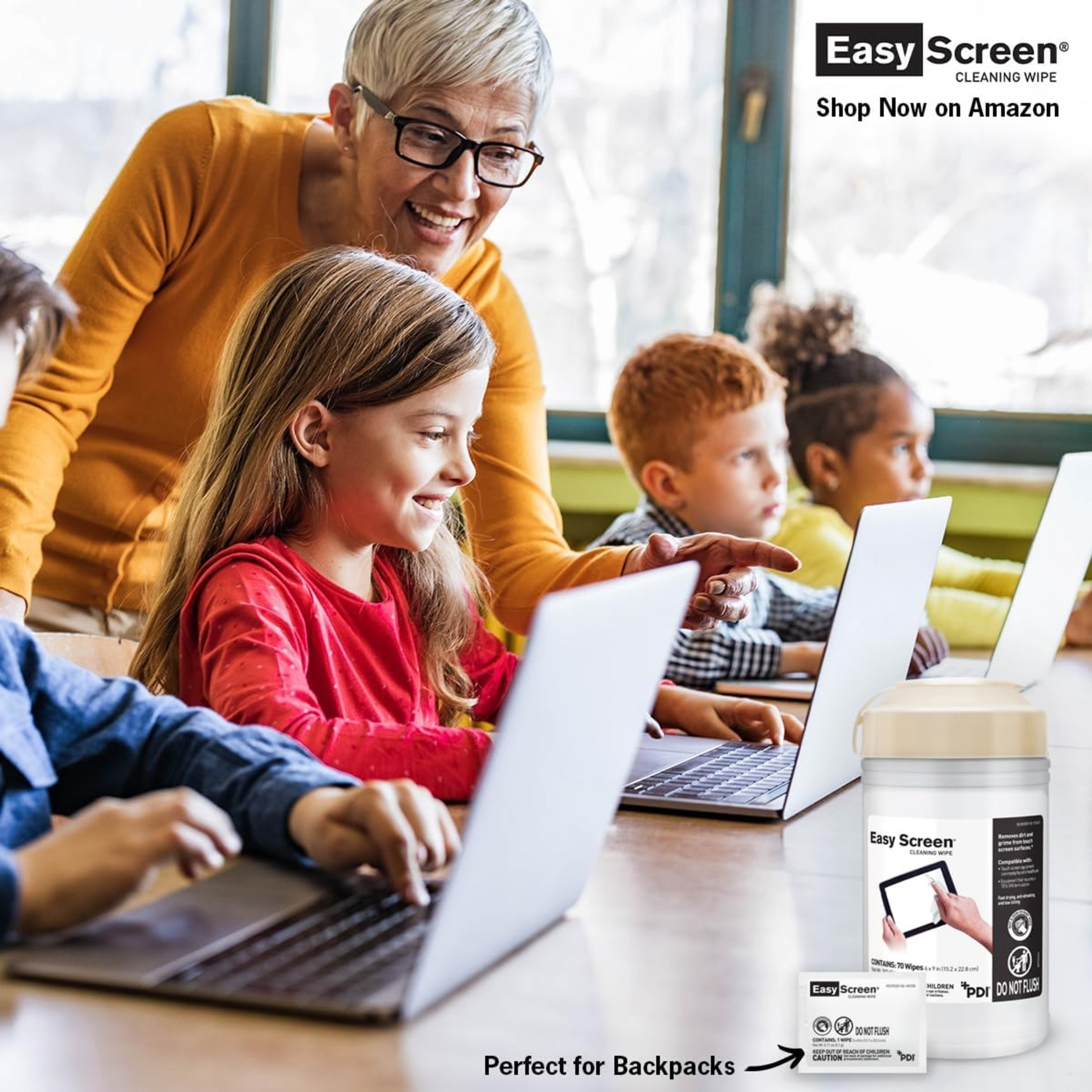 Easy Screen Surface Cleaner Wipe