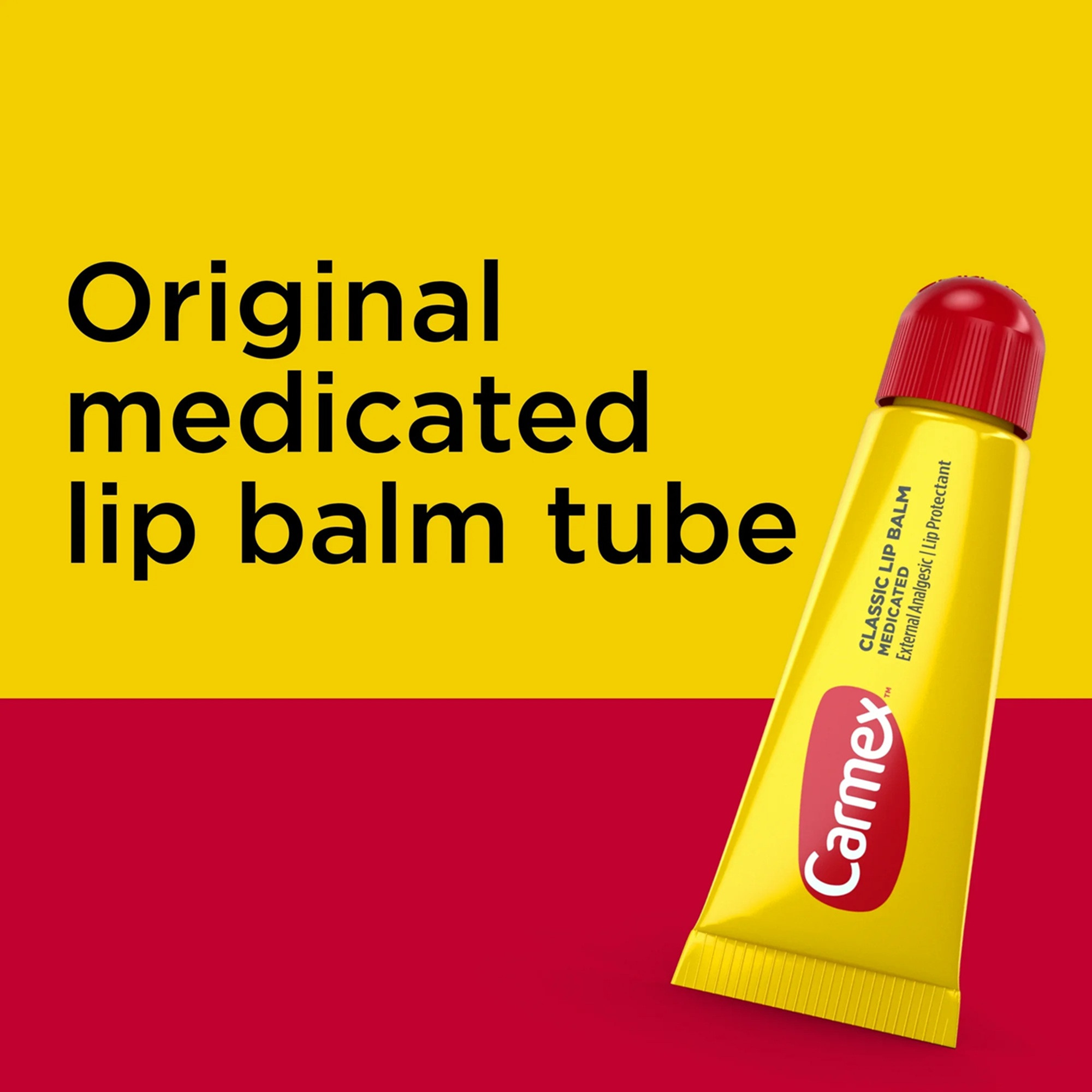 Carmex Classic Medicated Lip Balm Tube