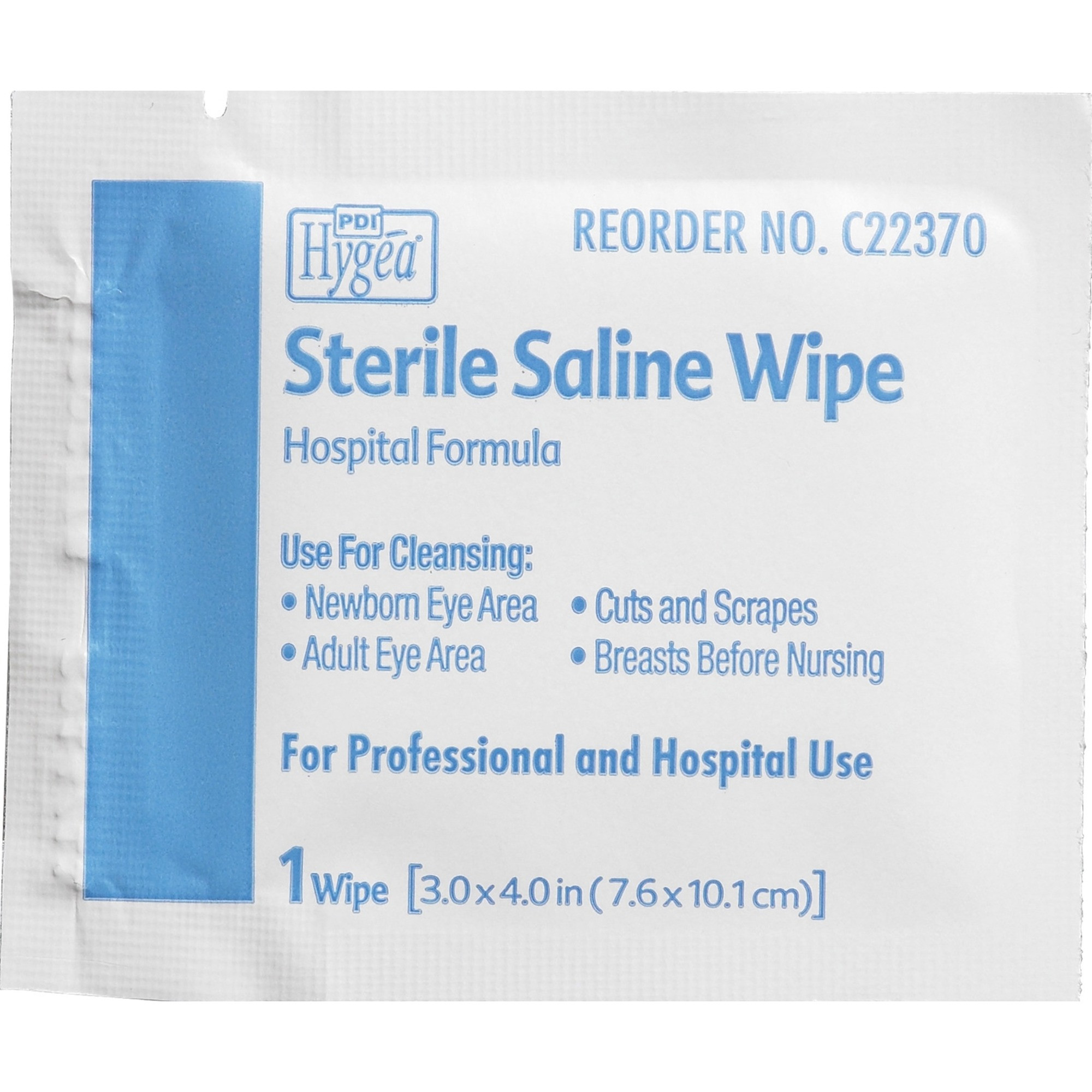 Hygea Saline Wipe