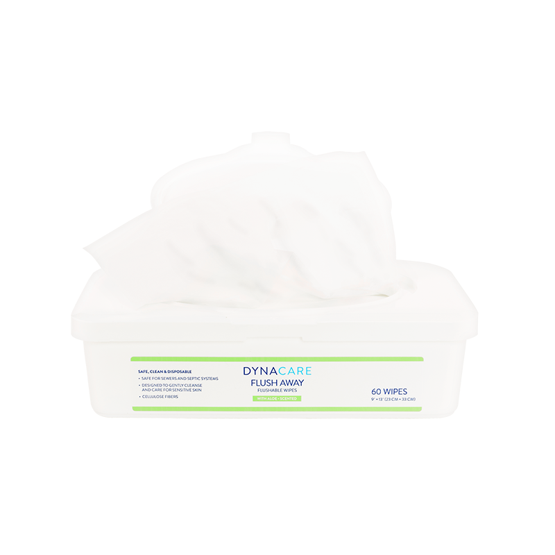 Dynarex Flushable Adult Wipes
