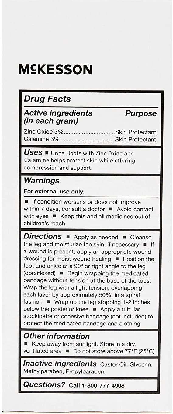 McKesson Unna Boot with Calamine