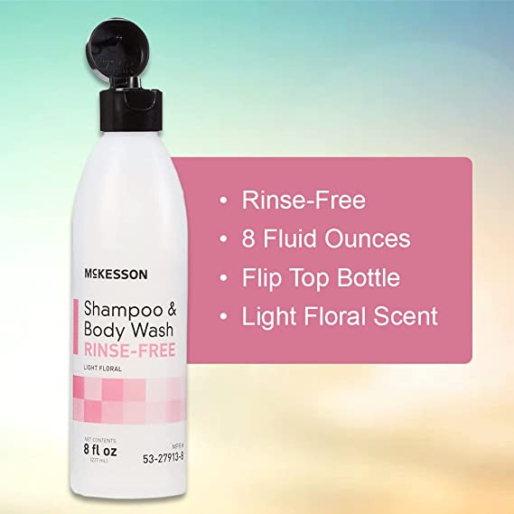 McKesson Rinse-Free Shampoo and Body Wash