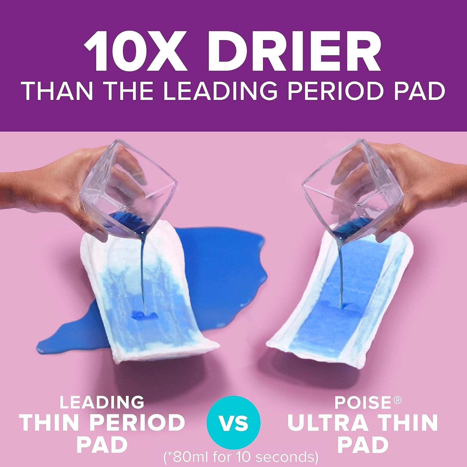 Poise Ultra Thin Pads, Moderate
