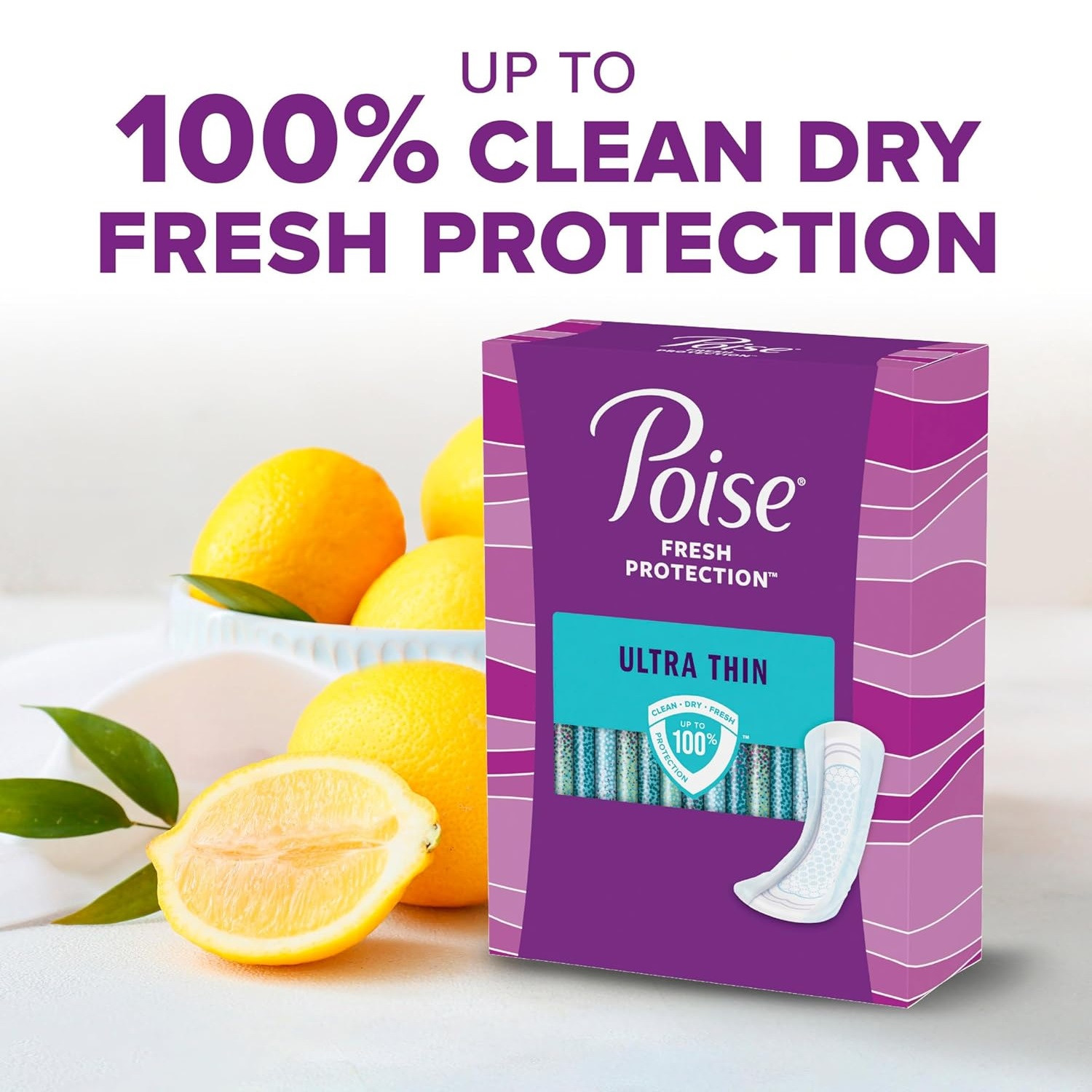 Poise Ultra Thin Pads, Moderate