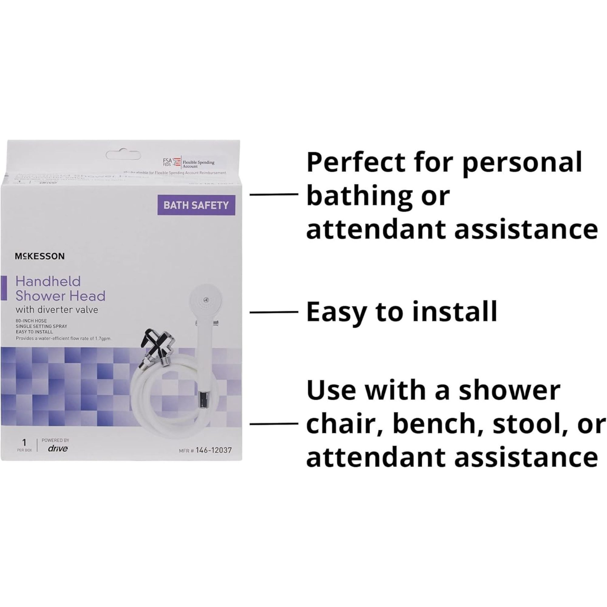 McKesson Handheld Showerhead