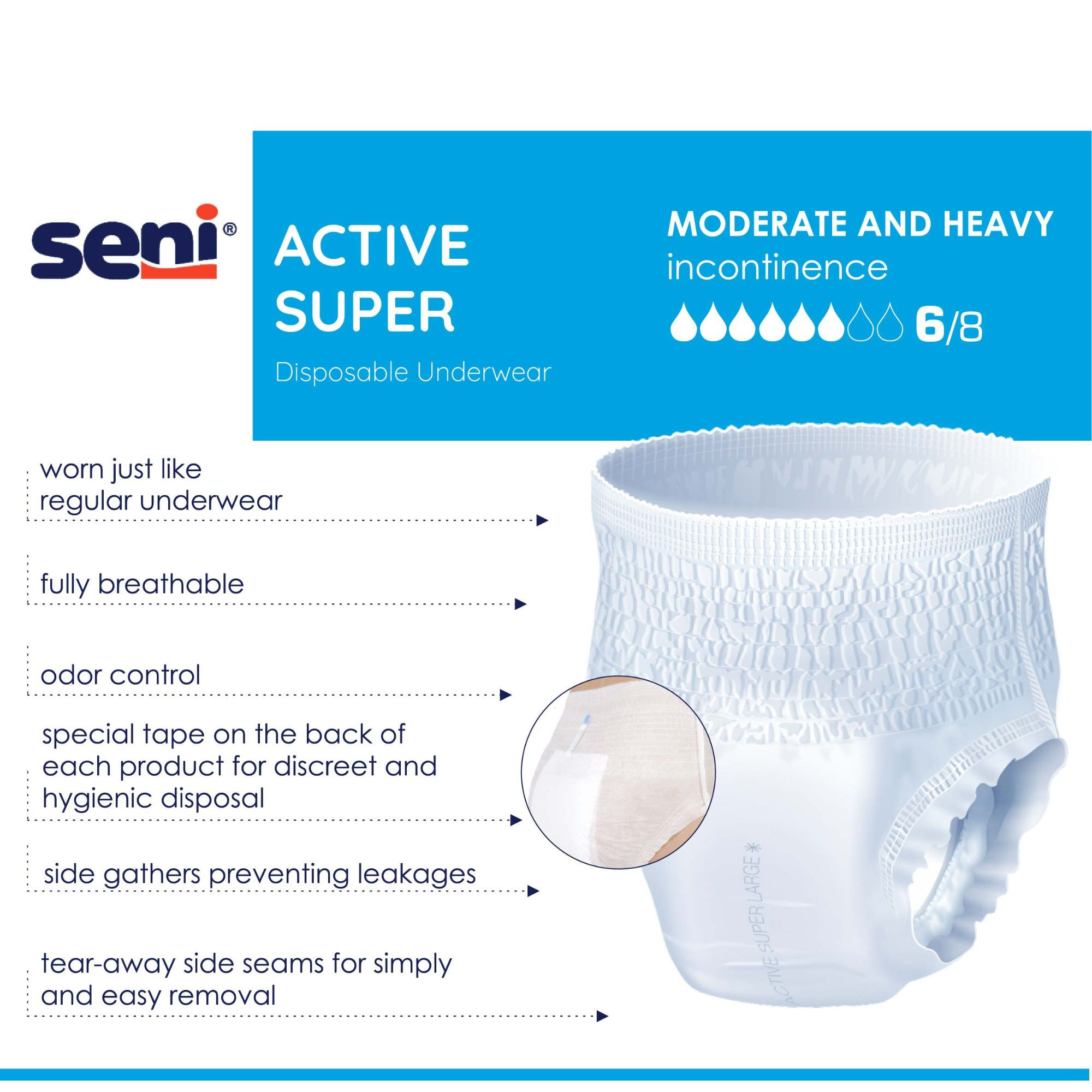 Seni Active Super Underwear