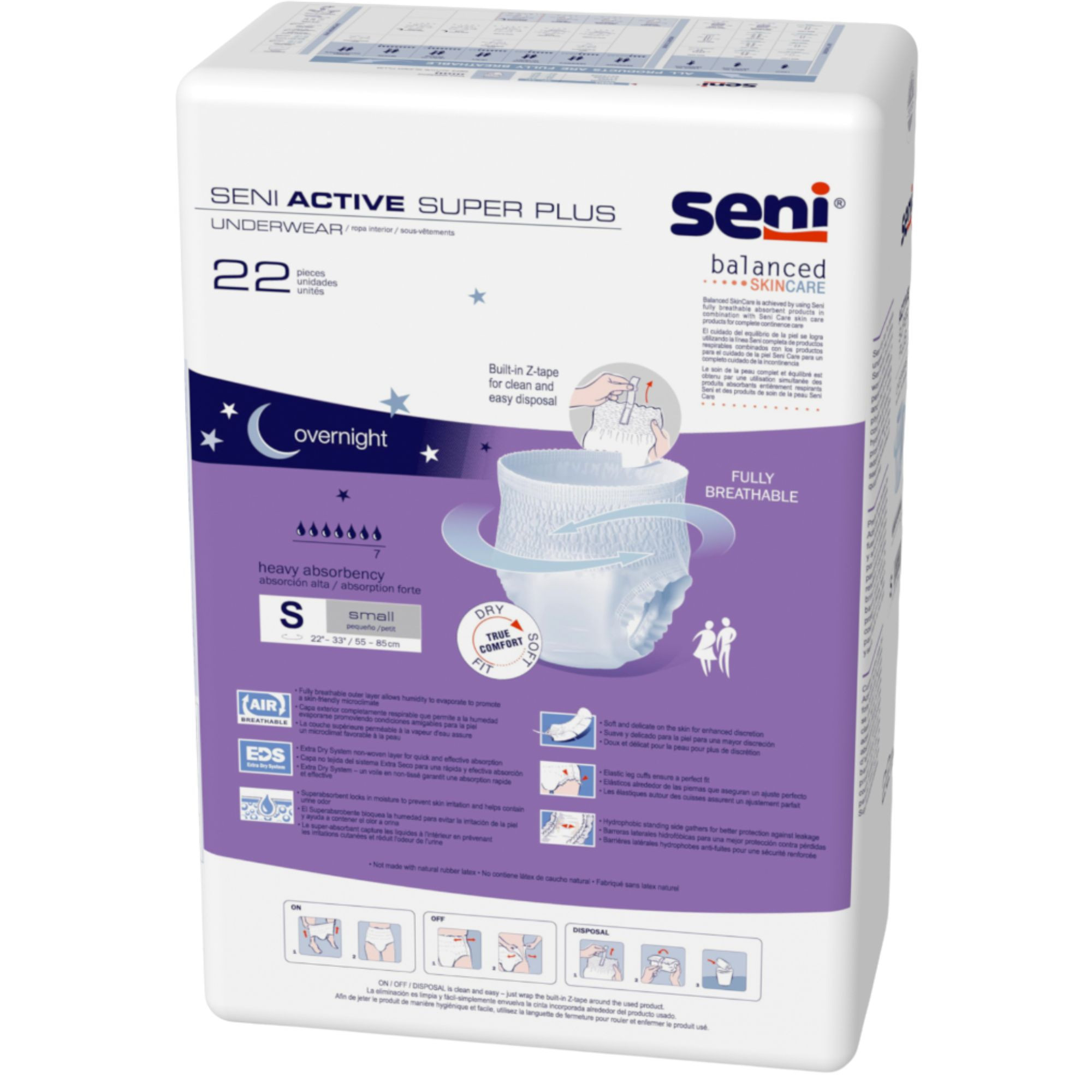 Seni Active Super Plus Underwear, Overnight 
