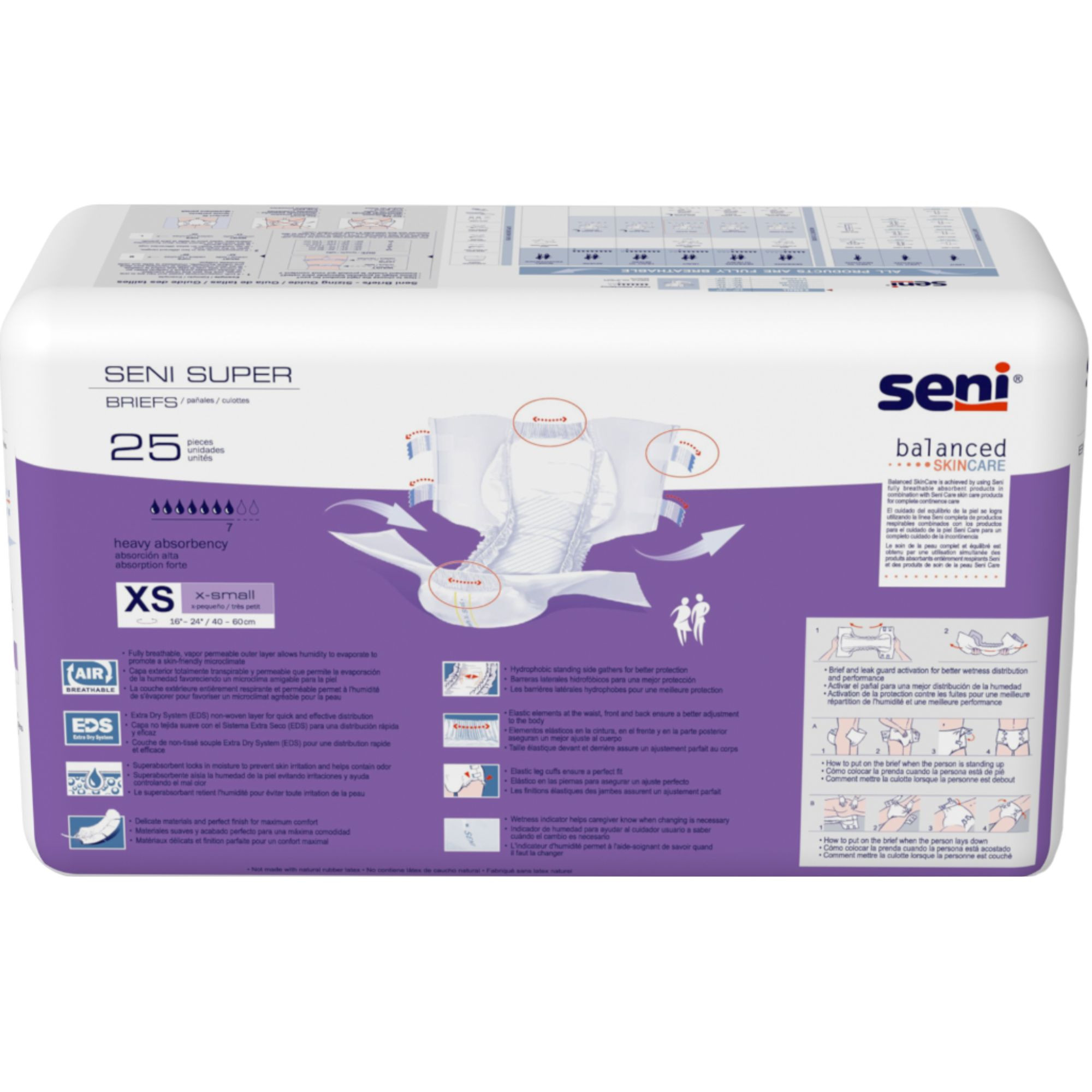 Seni Super Adult Diapers with Tabs