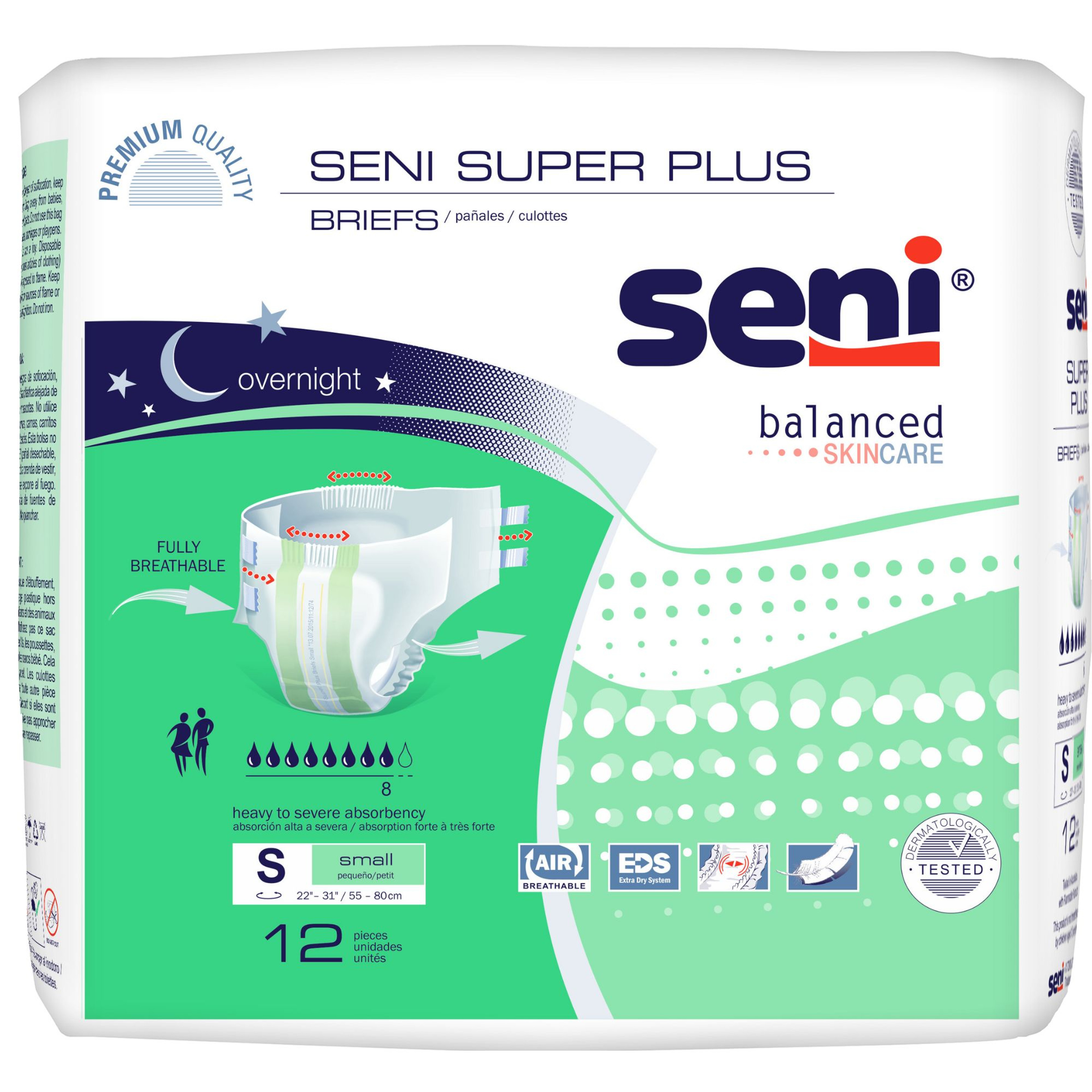 Seni Super Plus Adult Diapers with Tabs