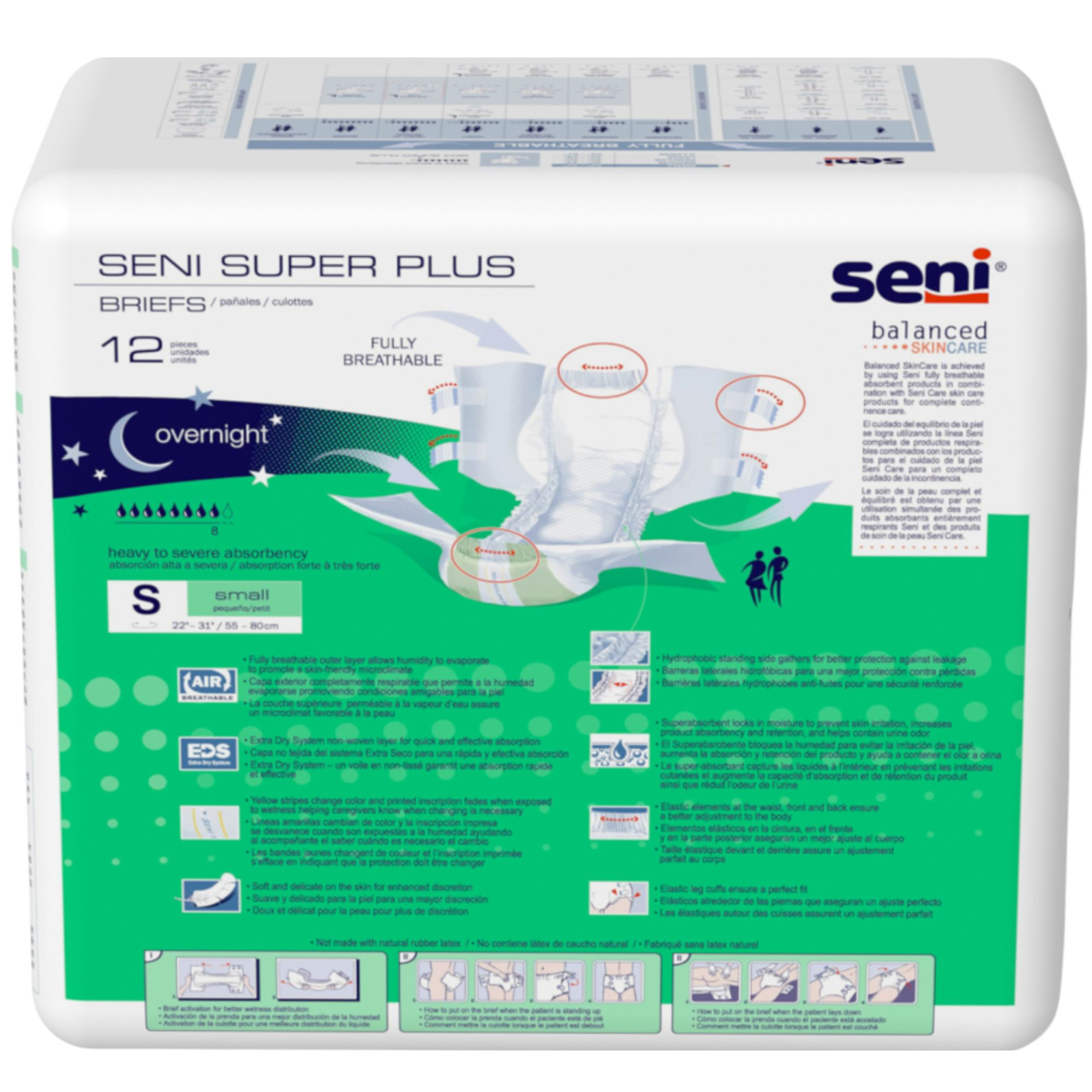 Seni Super Plus Adult Diapers with Tabs