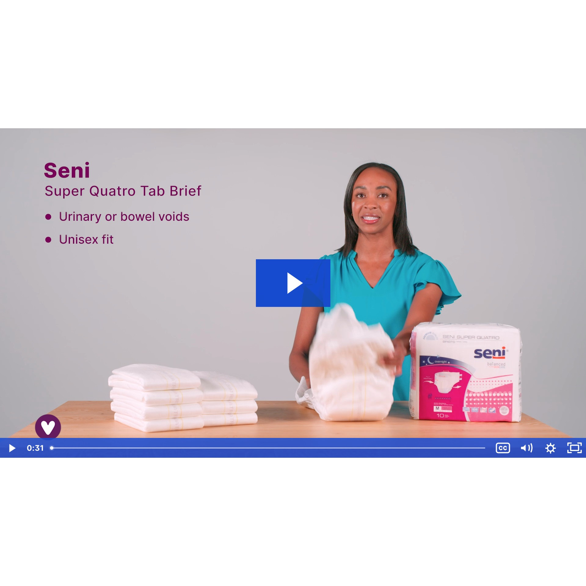 Seni Super Quatro Adult Diapers with Tabs
