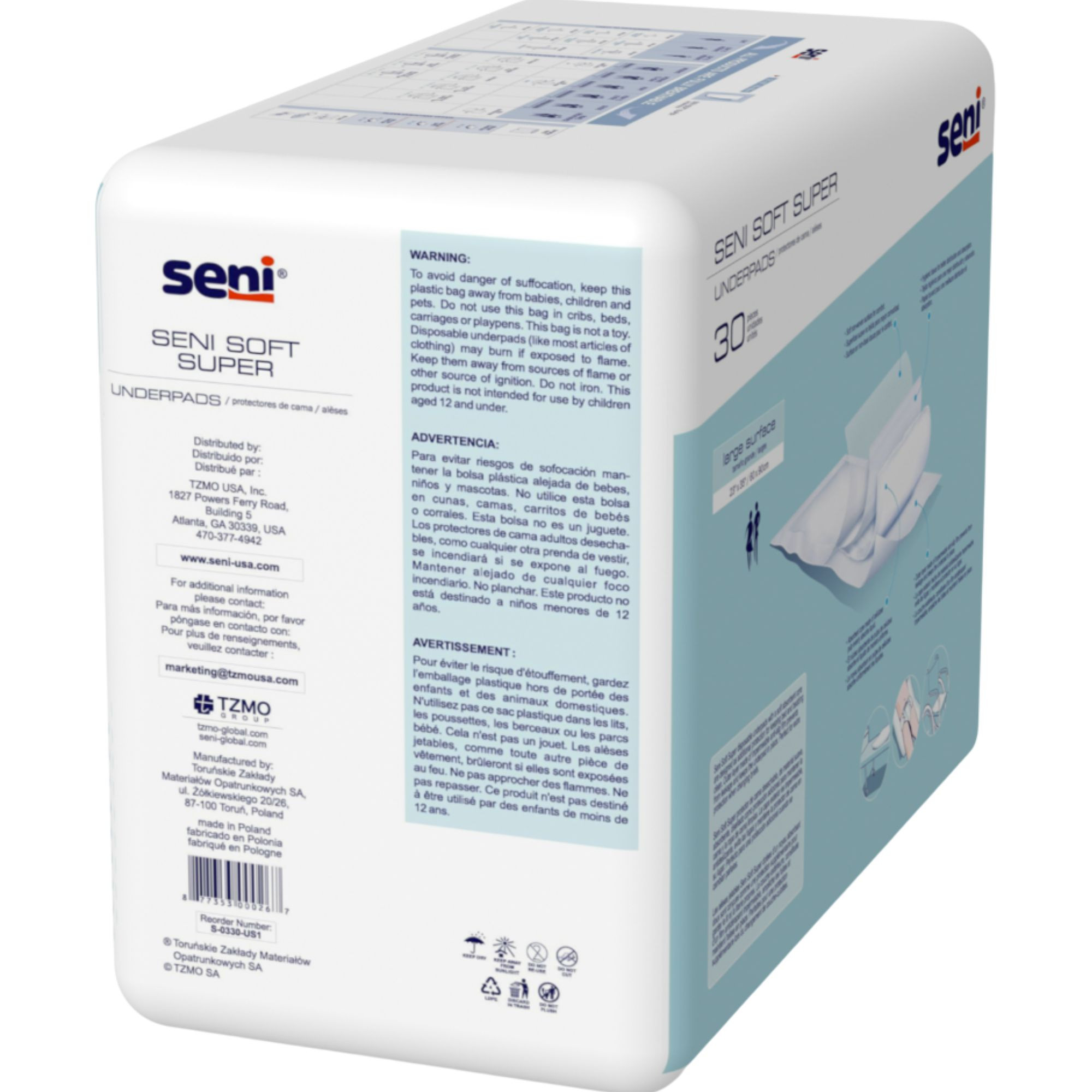 Seni Soft Super Hygienic Underpads