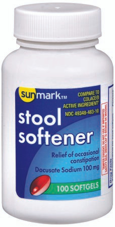 Sunmark Stool Softener, Softgel