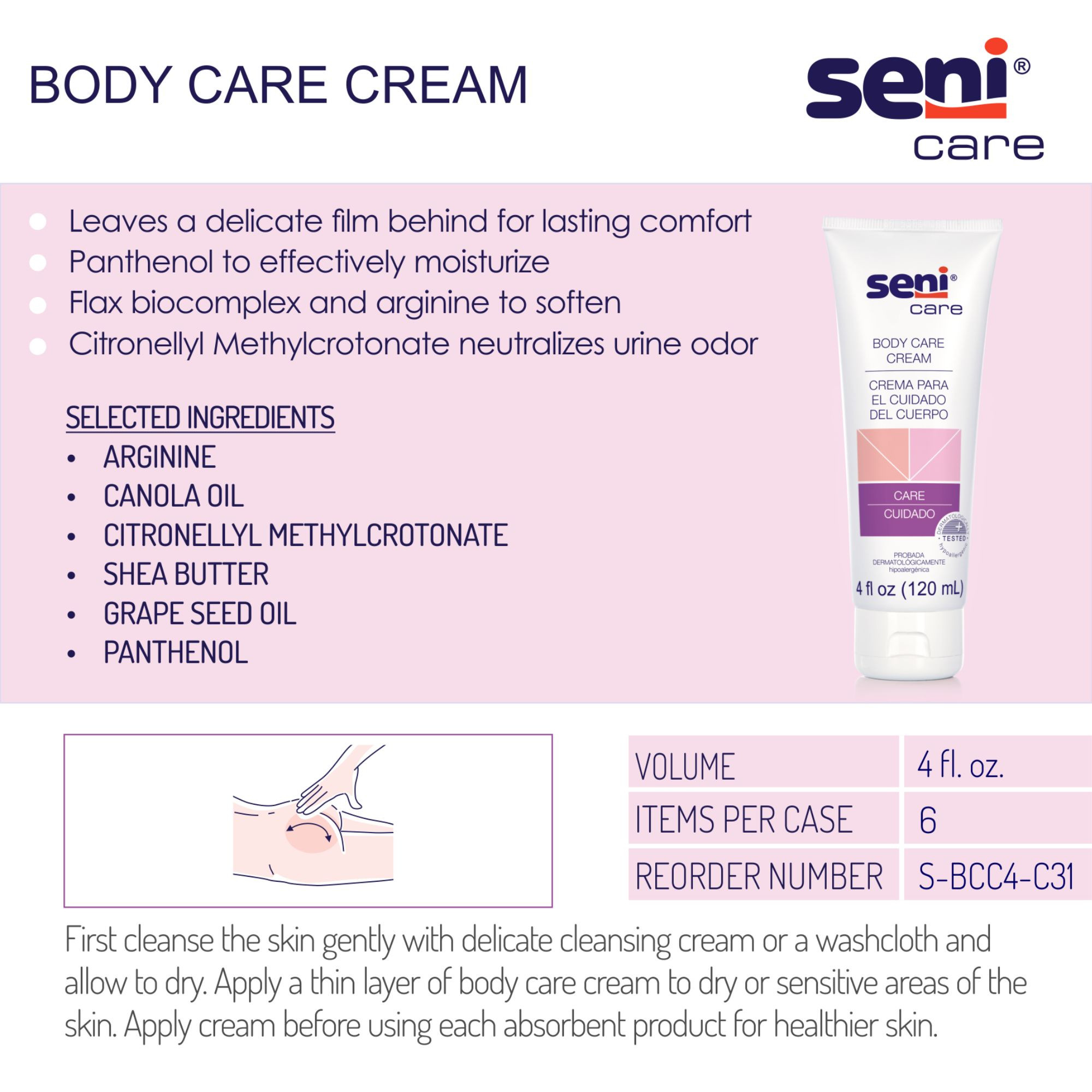 Seni Care Body Care Cream