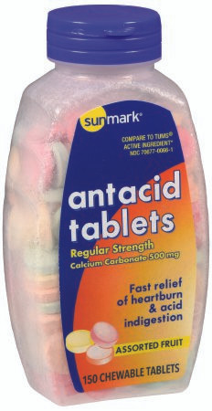 Sunmark Antacid Chewable Tablets