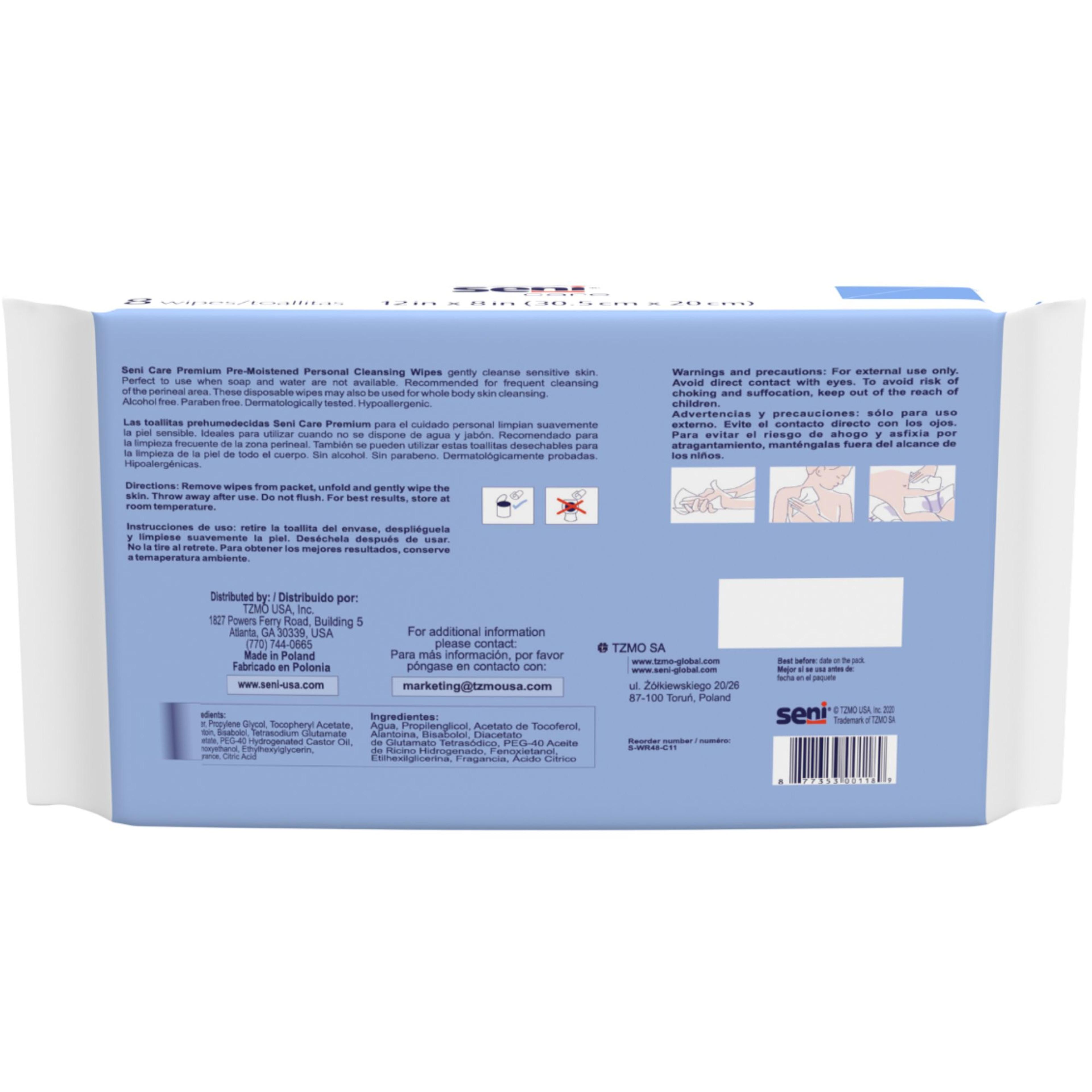 Seni Care Washcloths