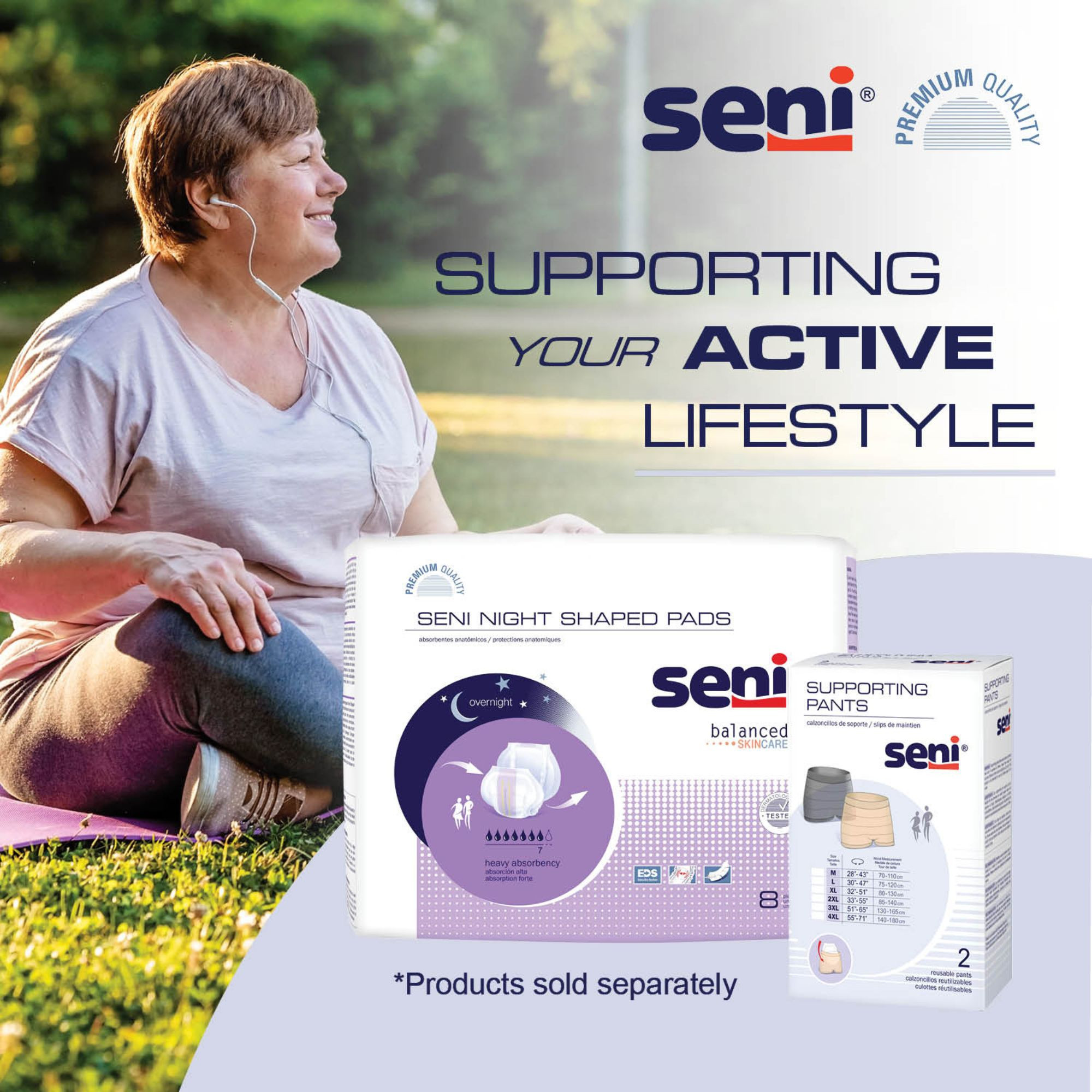 Seni Shaped Day Pads