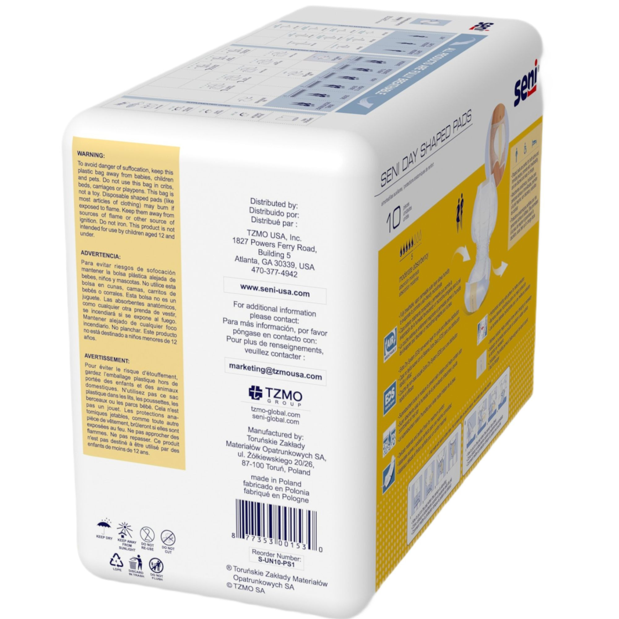 Seni Shaped Day Pads