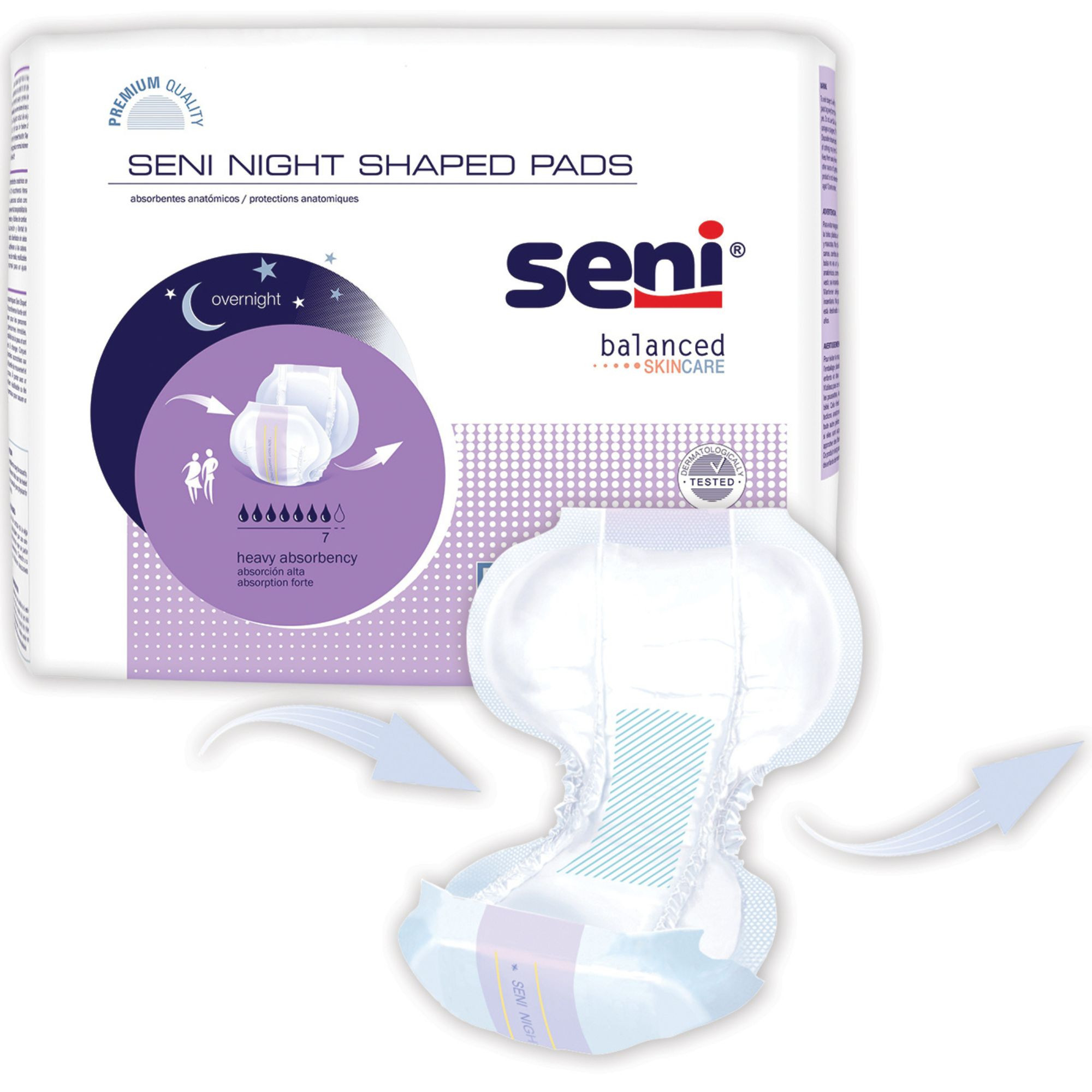 Seni Shaped Night Pads