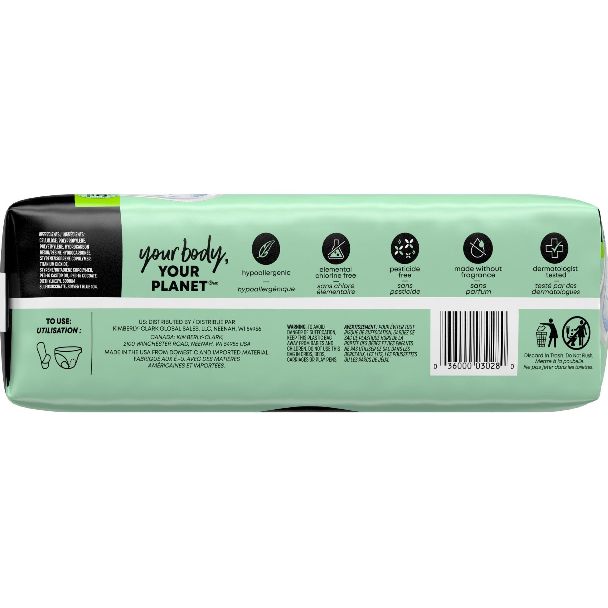 U by Kotex Clean & Secure Maxi Pads, Heavy