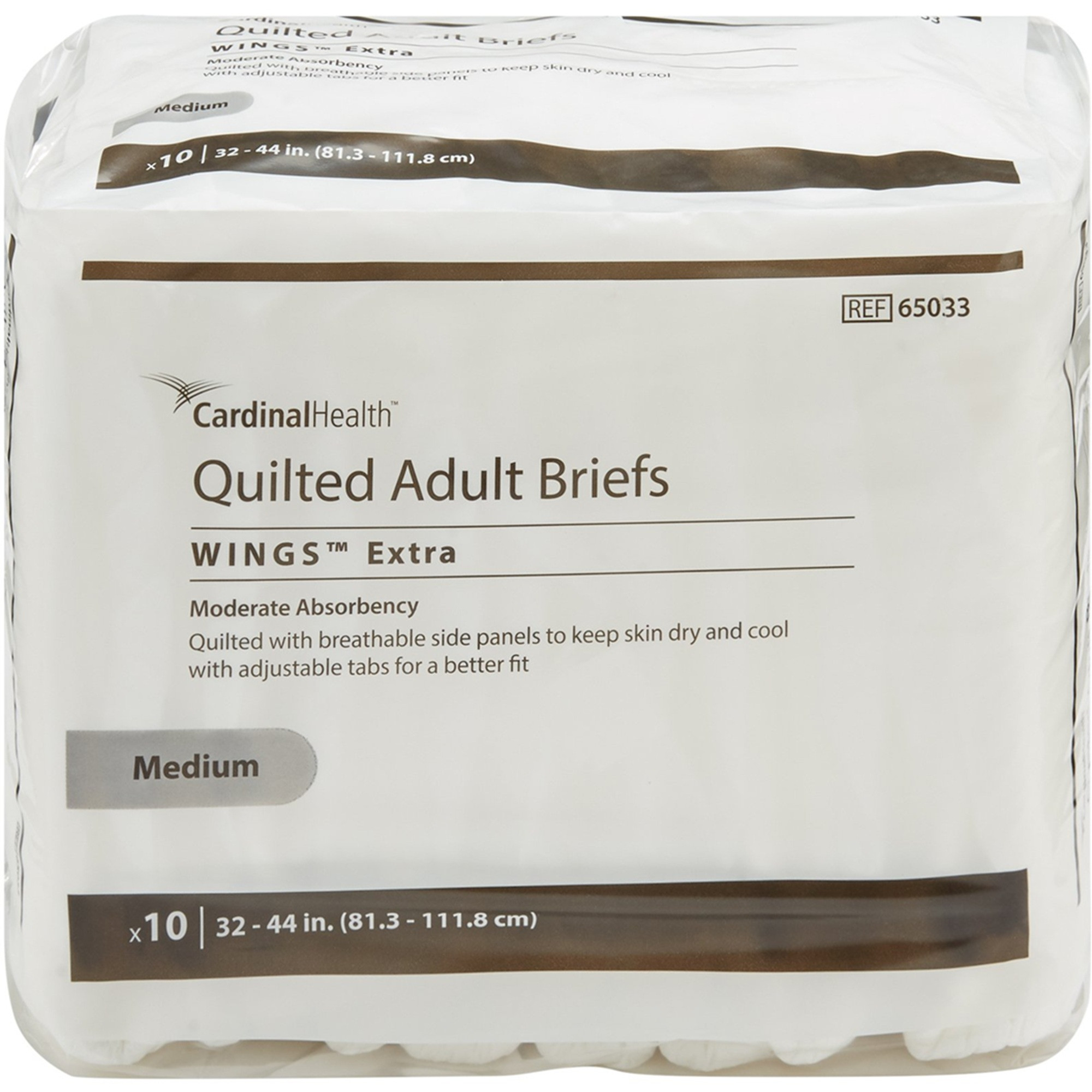 Simplicity Quilted Adult Diapers with Tabs, Moderate