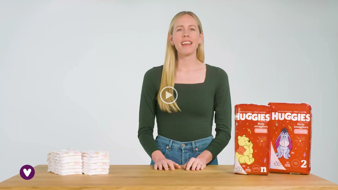 Huggies Little Snugglers Baby Diapers with Tabs