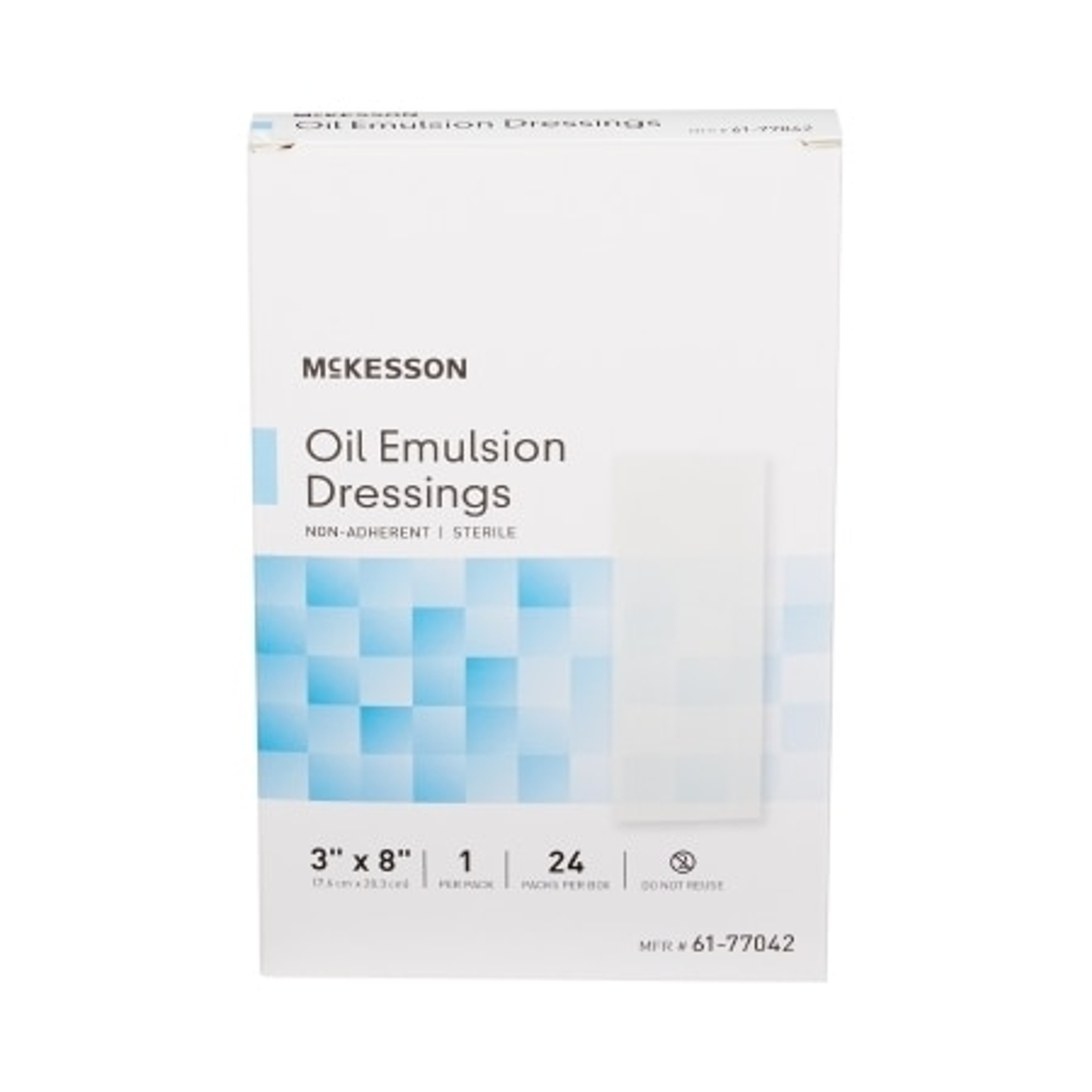 McKesson Oil Emulsion Non-Adhering Dressing