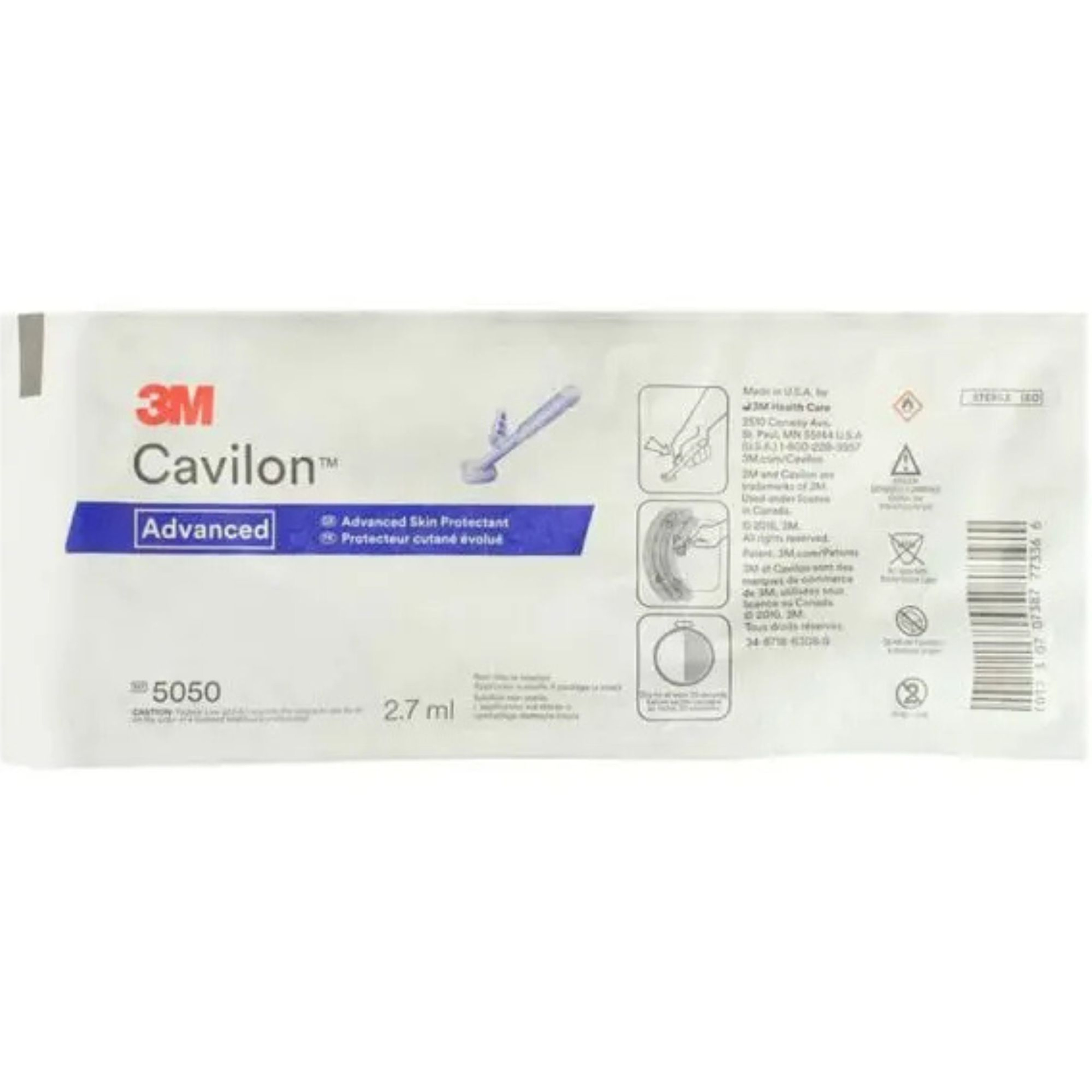 3M Cavilon Advanced Skin Protectant, 2.7 mL | Carewell