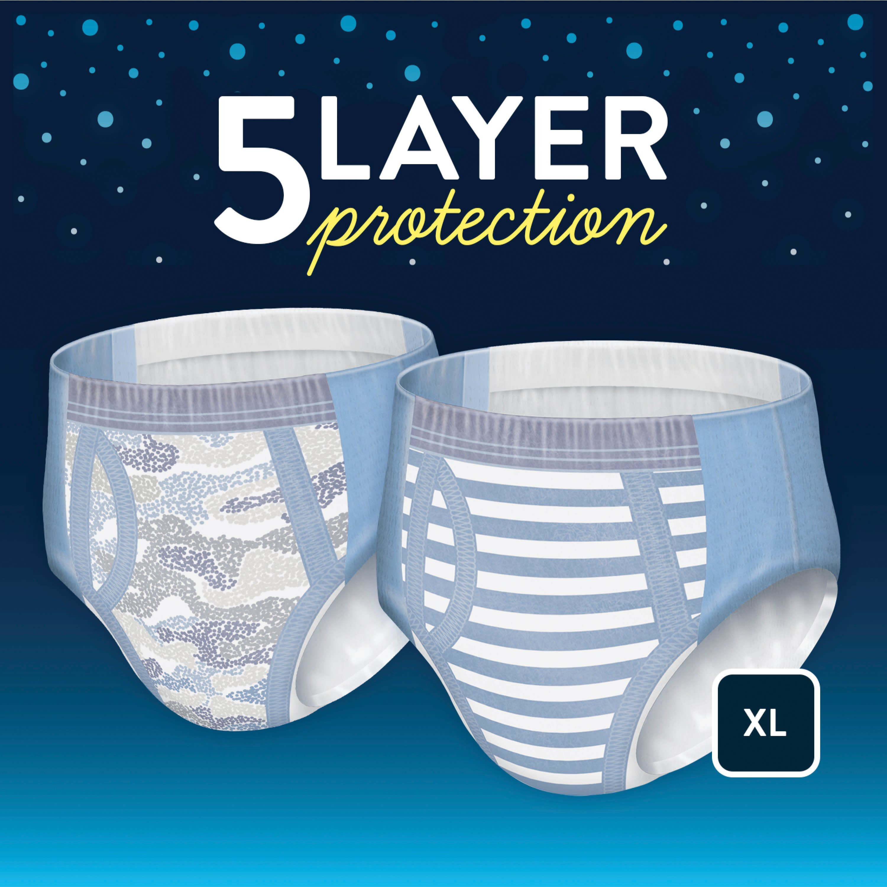 GoodNites NightTime Underwear for Boys