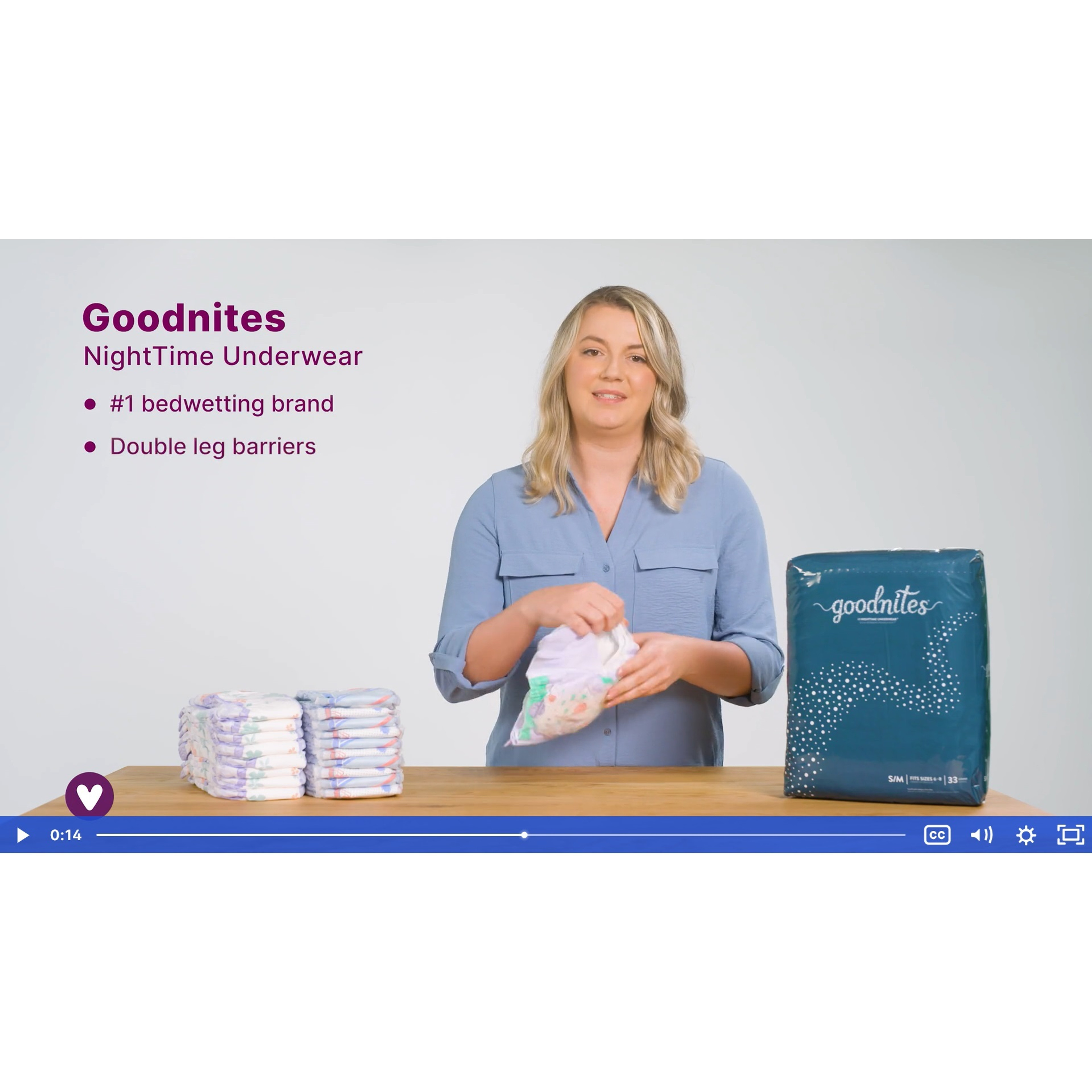 GoodNites NightTime Underwear for Boys