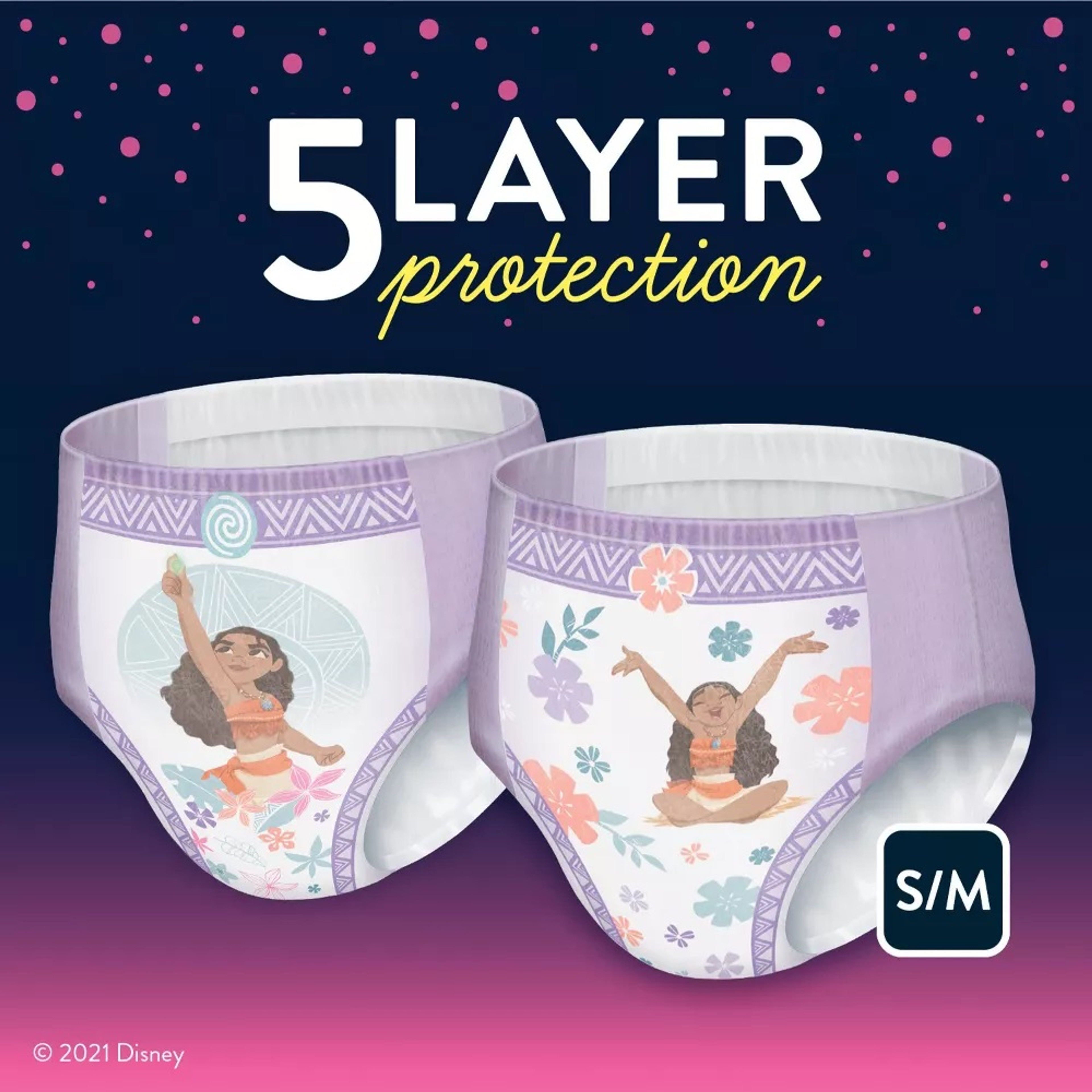 GoodNites NightTime Underwear for Girls