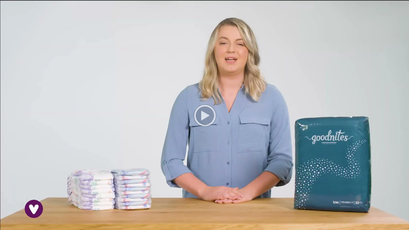 GoodNites NightTime Underwear for Girls