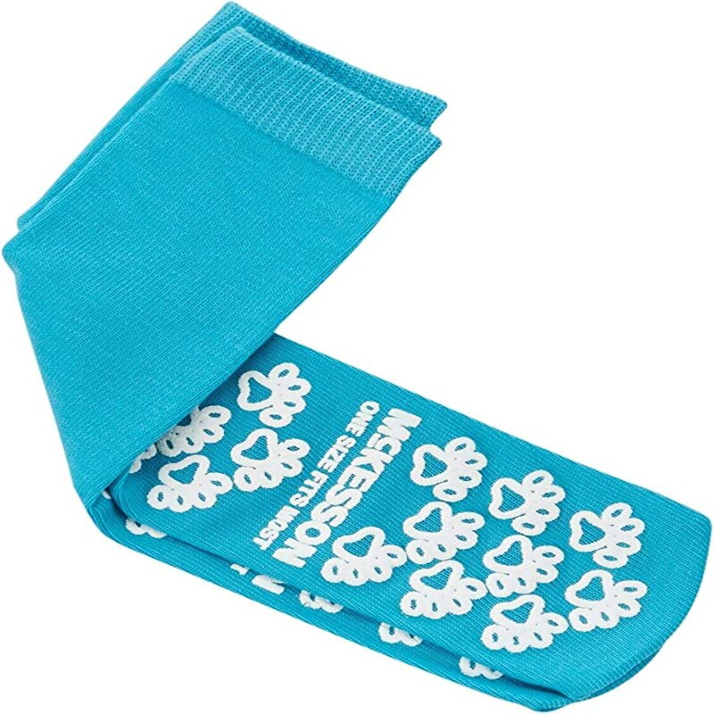 McKesson Paw Prints Slipper Socks