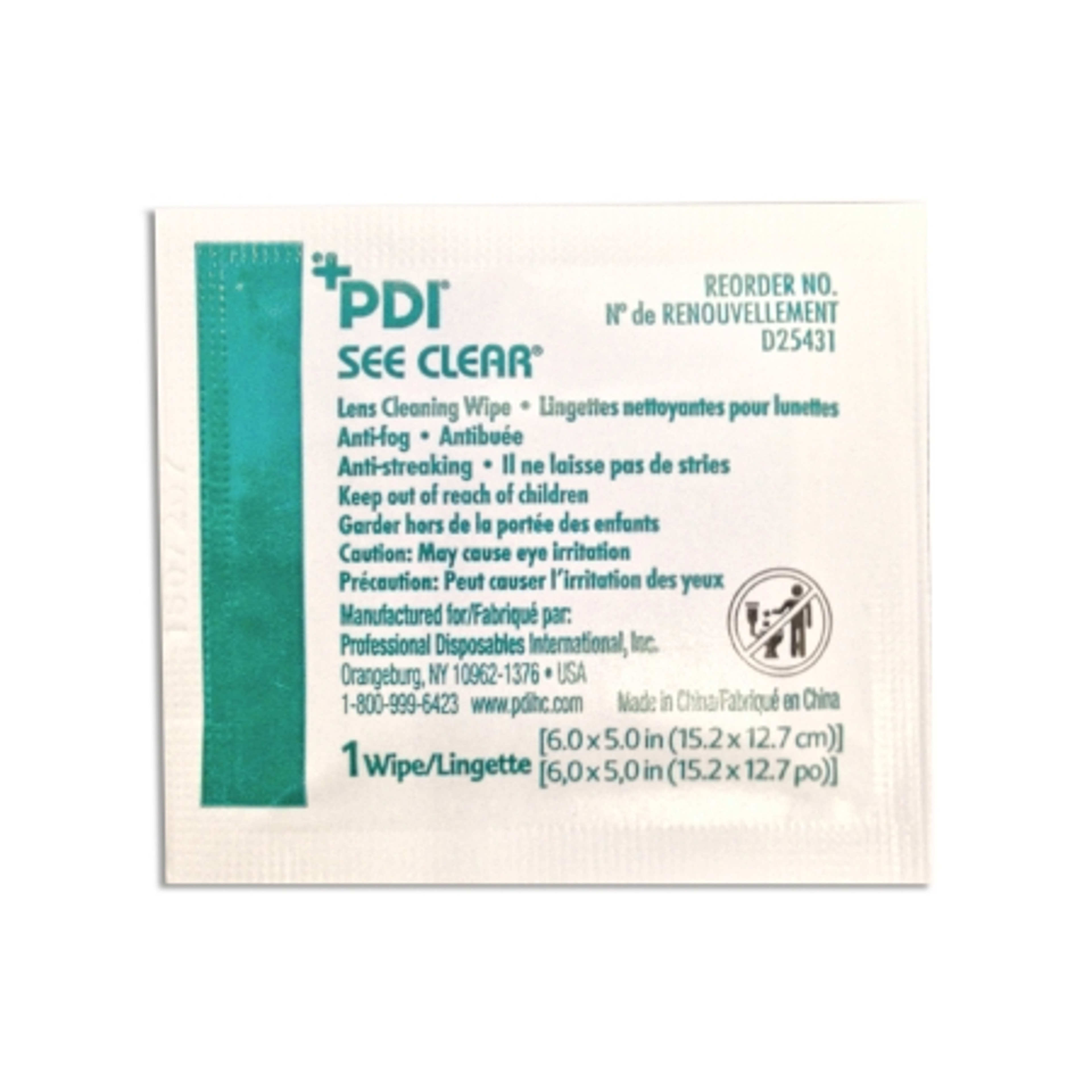 See Clear Lens Cleaning Wipes