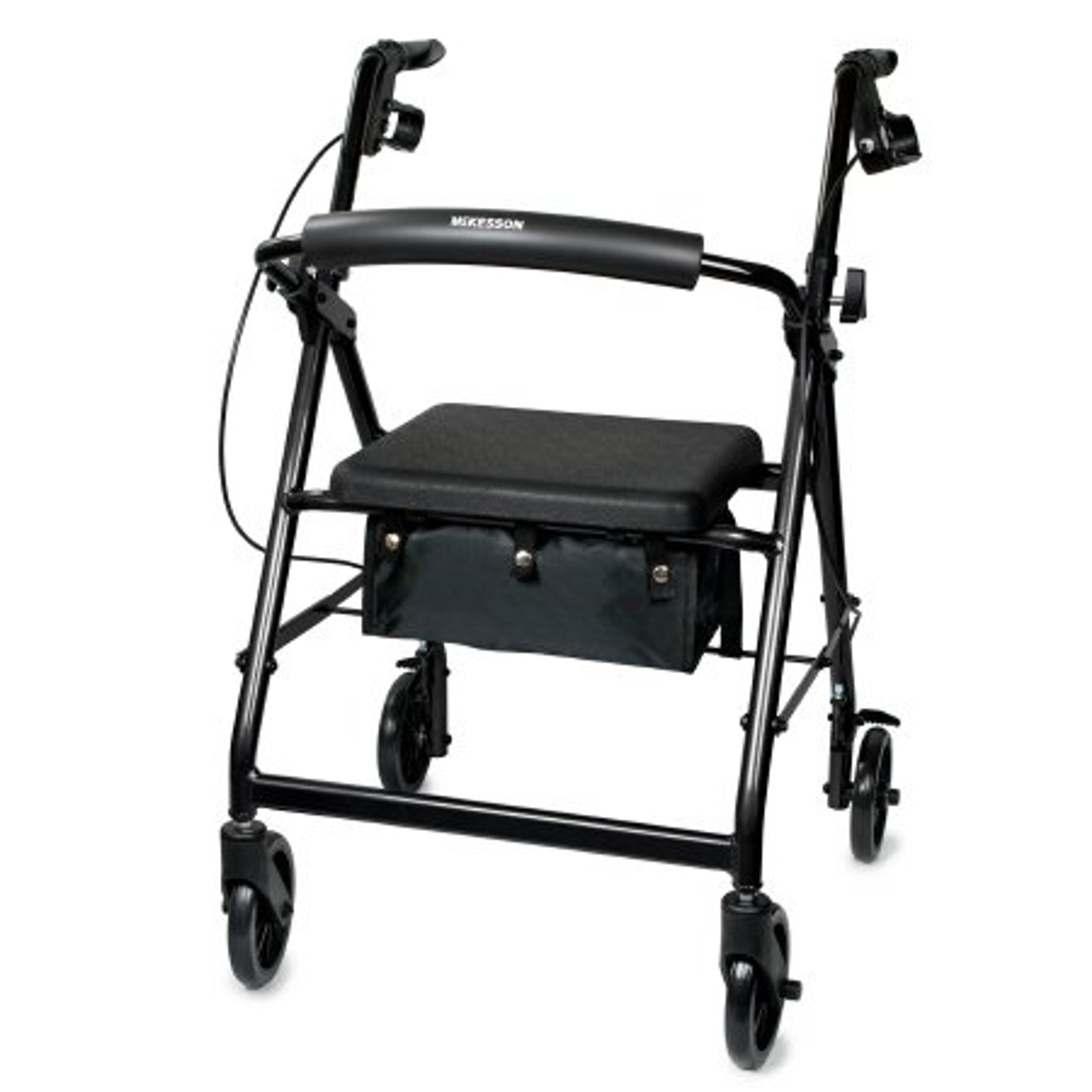 McKesson 4 Wheel Folding Lightweight Rollator