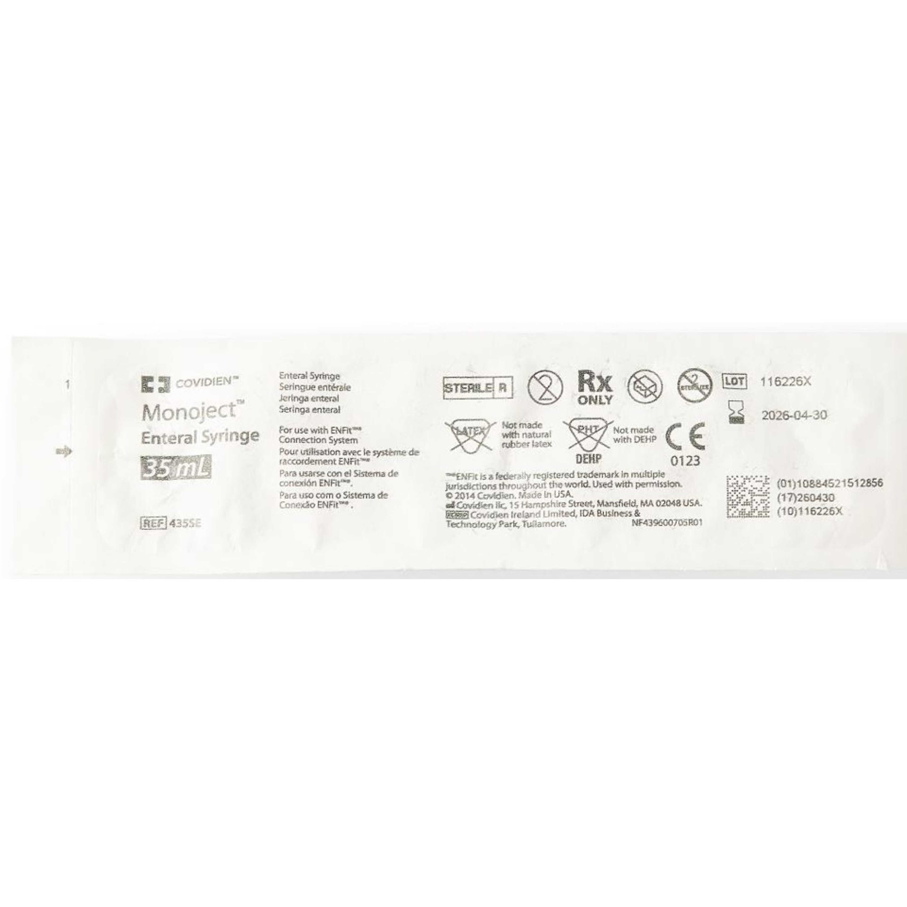 Monoject Enteral Feeding / Irrigation Syringe