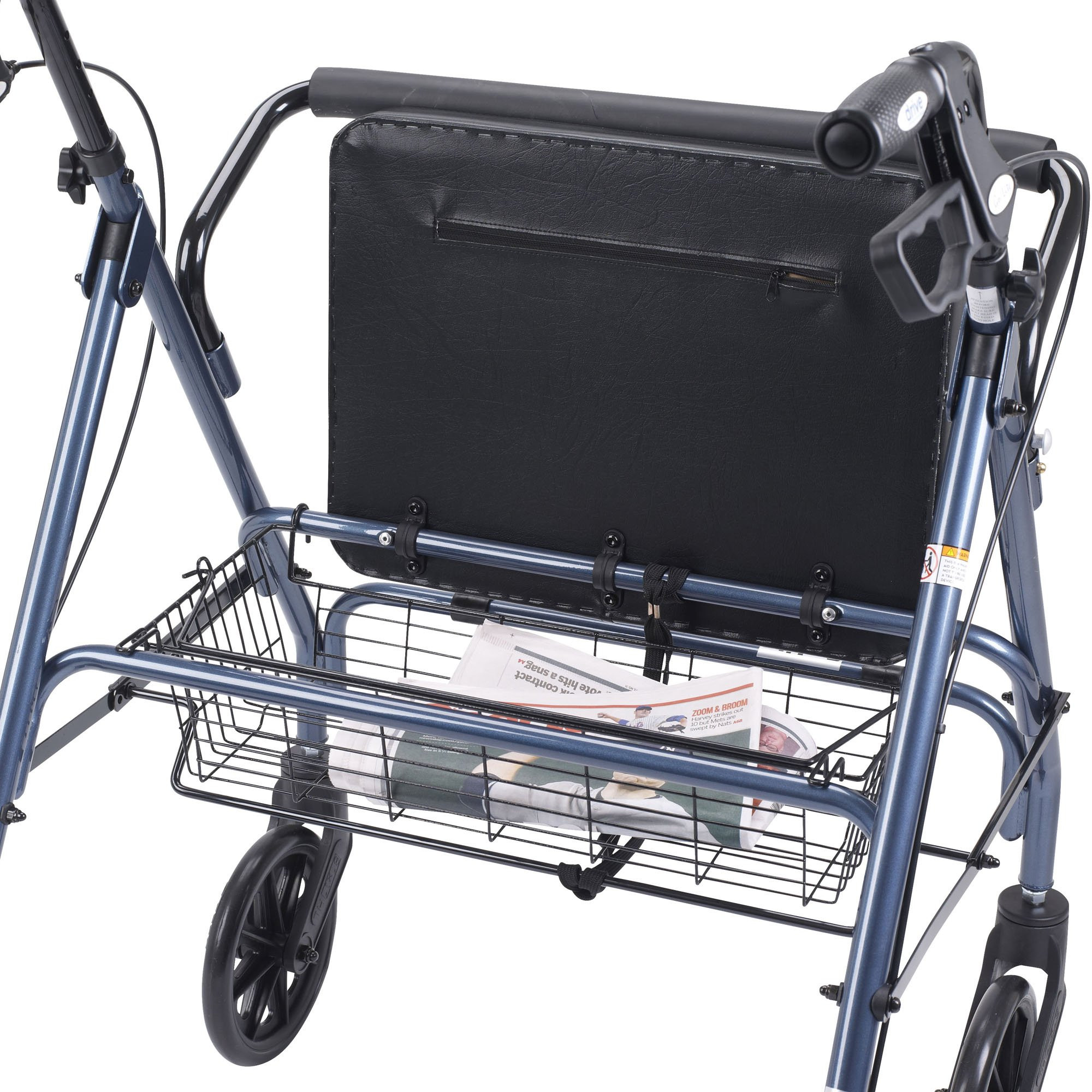 Drive Go-Lite Bariatric 4 Wheel Rollator