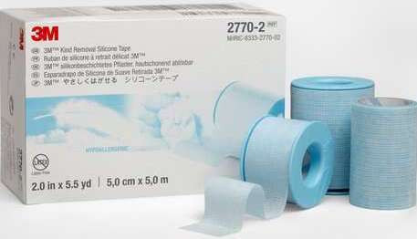 3M Skin Friendly Silicone Medical Tape