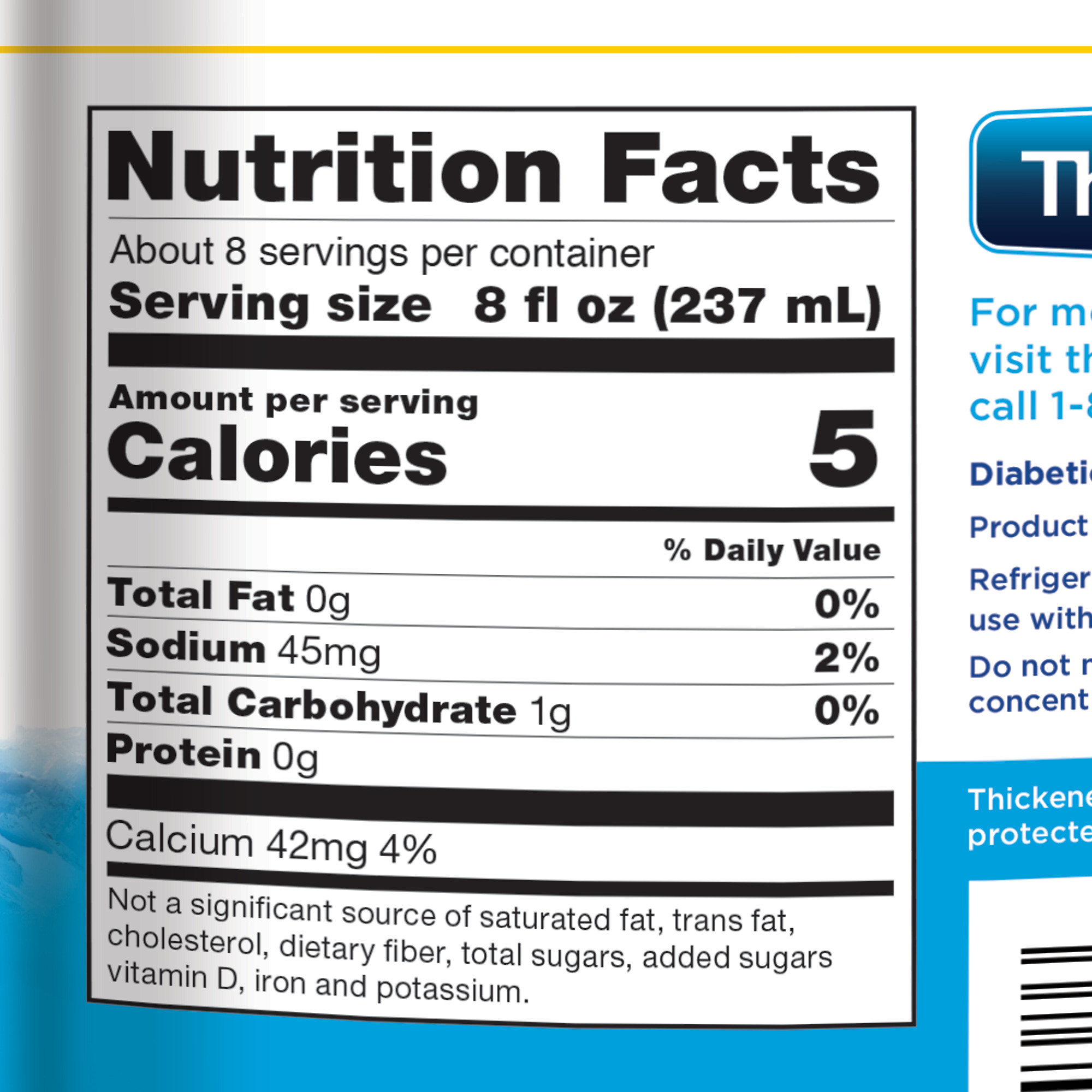 Thick-It Clear Advantage Thickened Water, Nectar Consistency