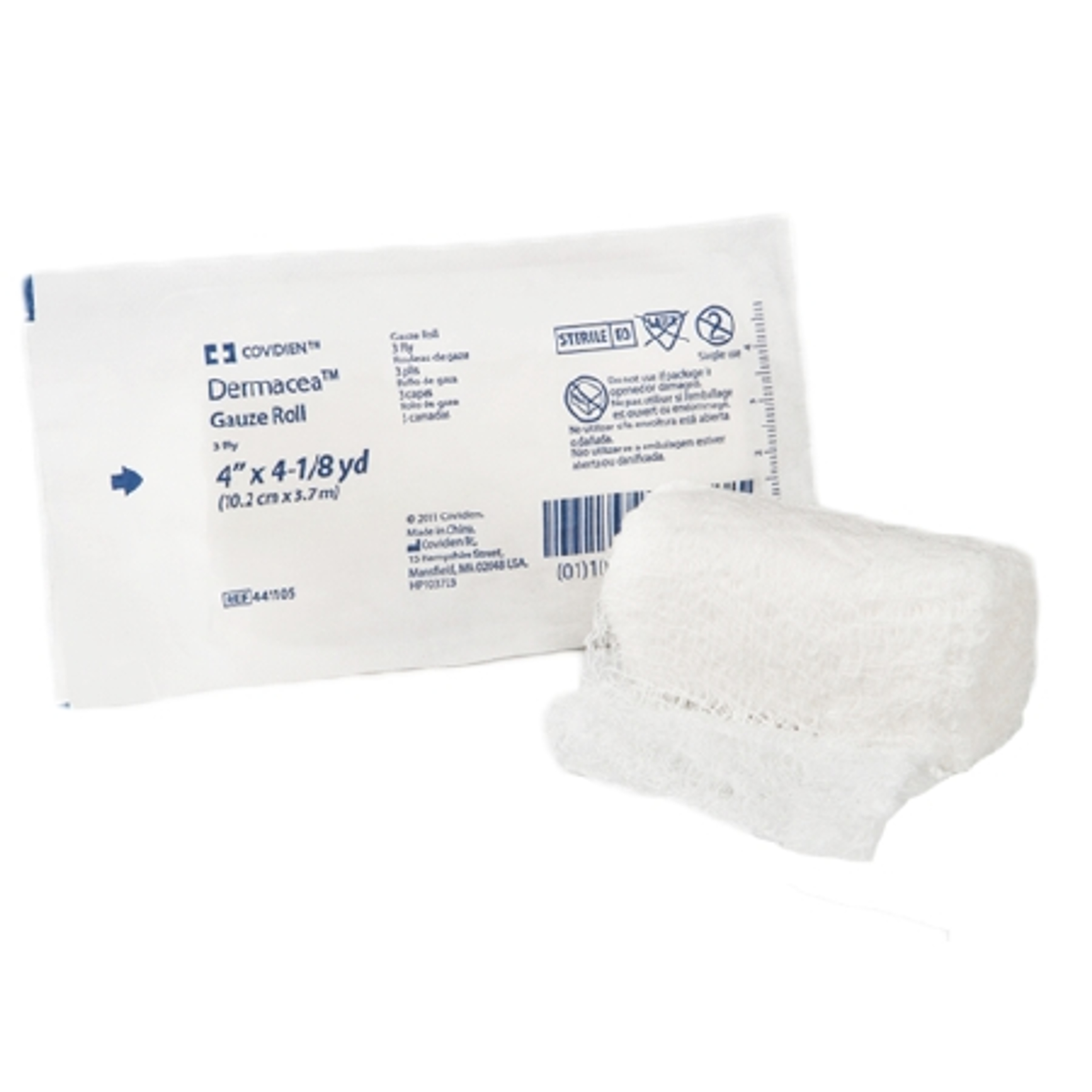 Dermacea Fluff Bandage Roll, Sterile