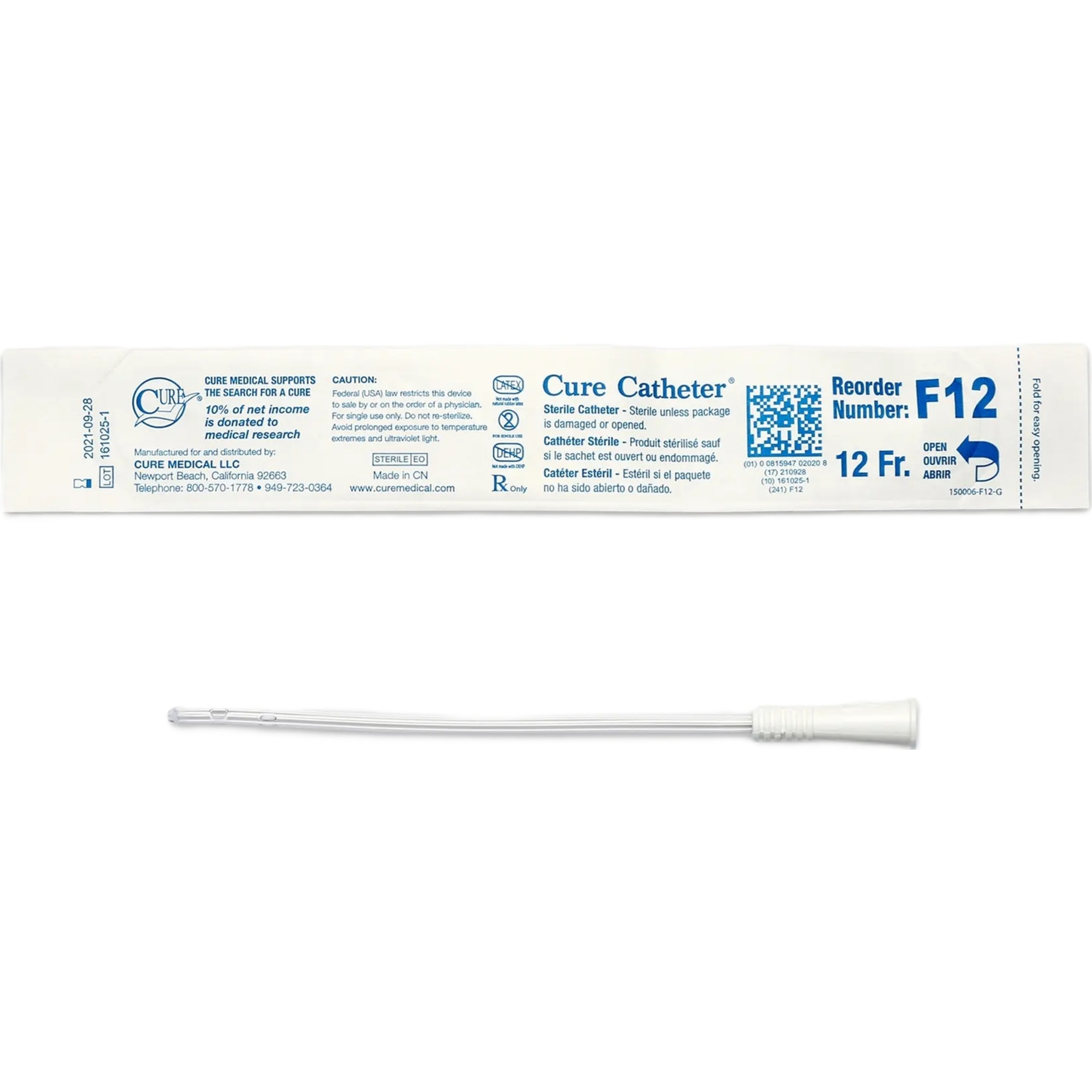 Cure Catheter Urethral Catheter, Female