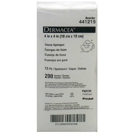 Dermacea Gauze Sponges, NonSterile